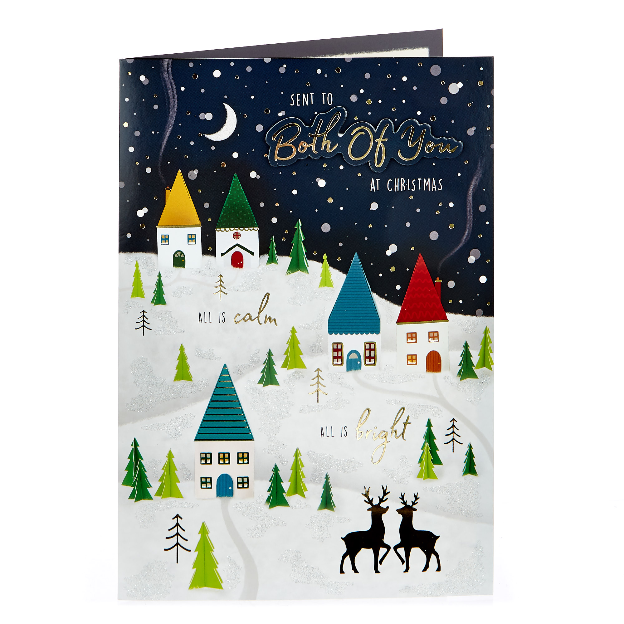 3D Christmas Card - To Both Of You