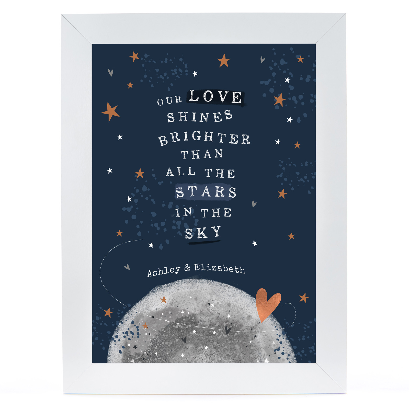 Buy Personalised Print - Stars In The Sky for GBP 19.99 | Card Factory UK