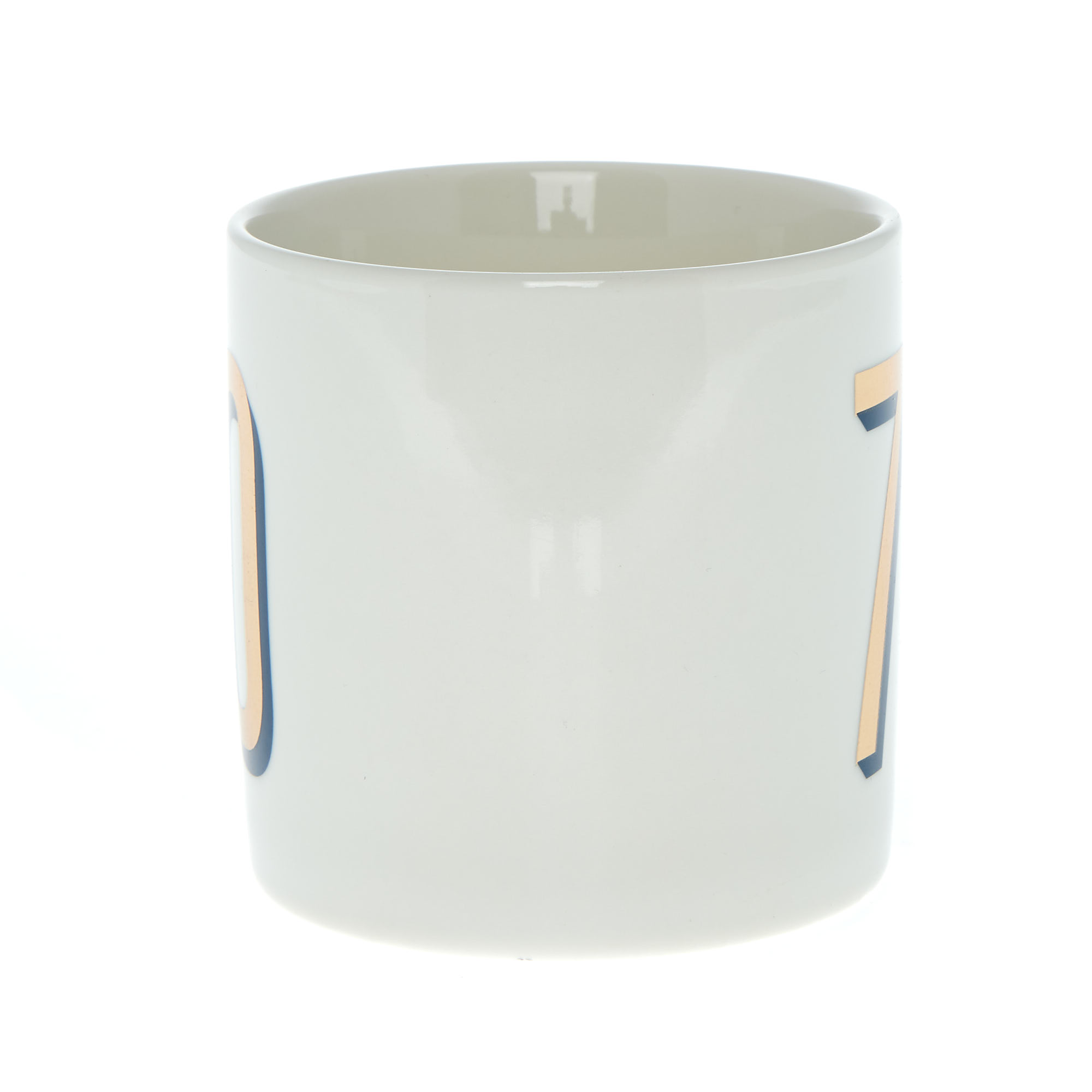 Blue & Gold 70th Birthday Mug in a Box