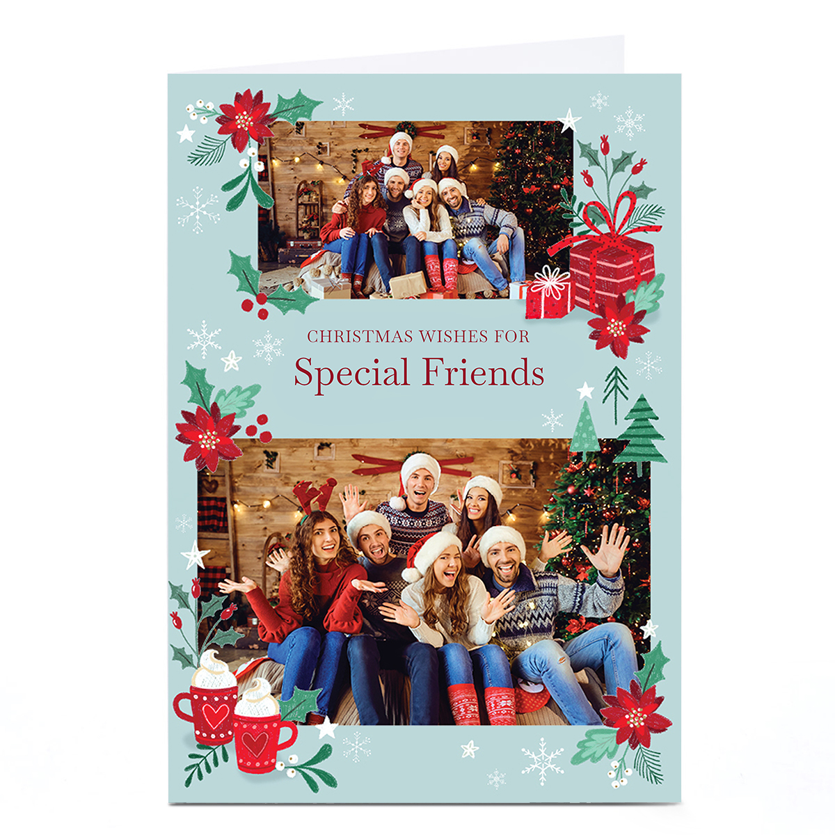 Photo Kerry Spurling Christmas Card - Festive Frames Christmas Wishes