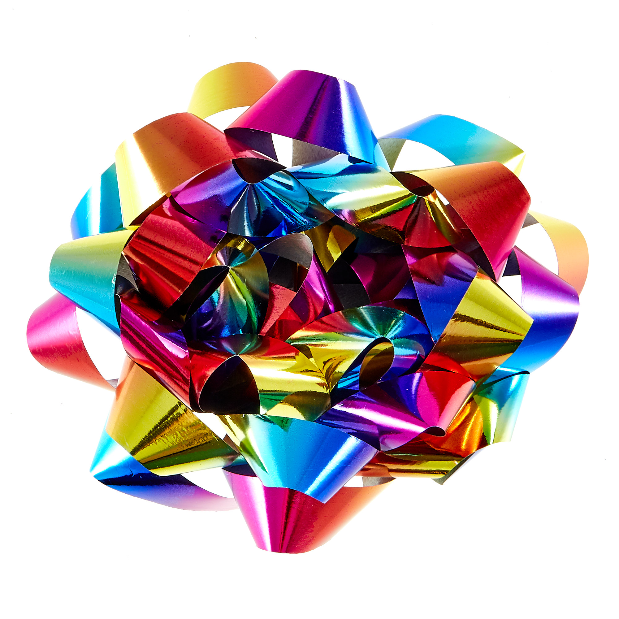 Buy Giant Multicoloured Foil Gift Bow For GBP Card Factory UK