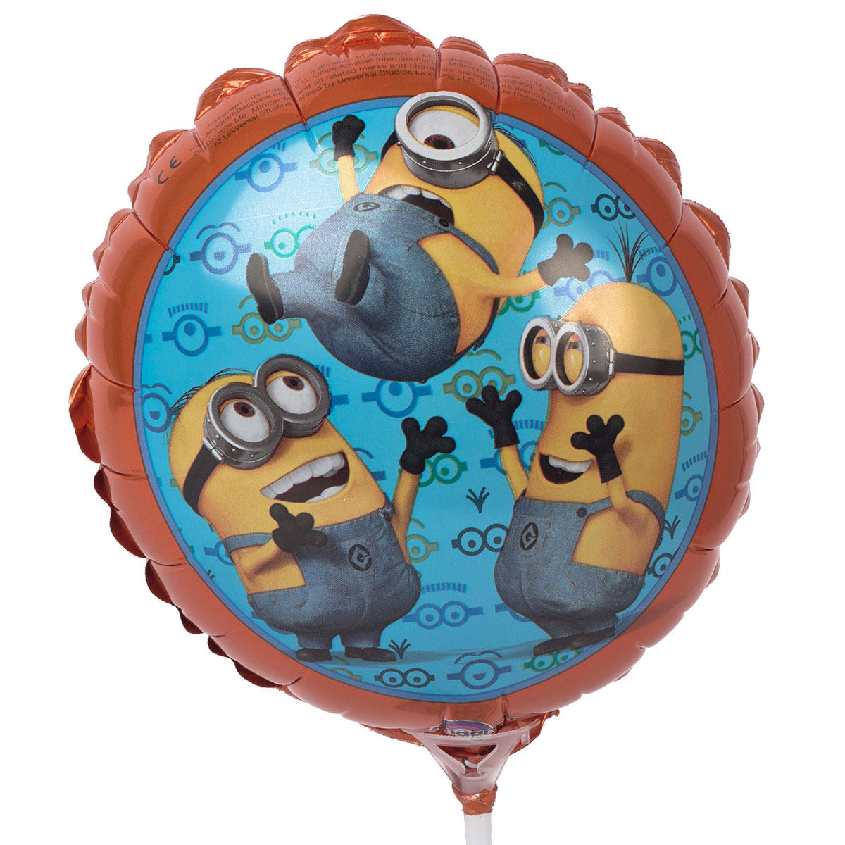 Buy Minion Balloon On A Stick for GBP 1.99 | Card Factory UK