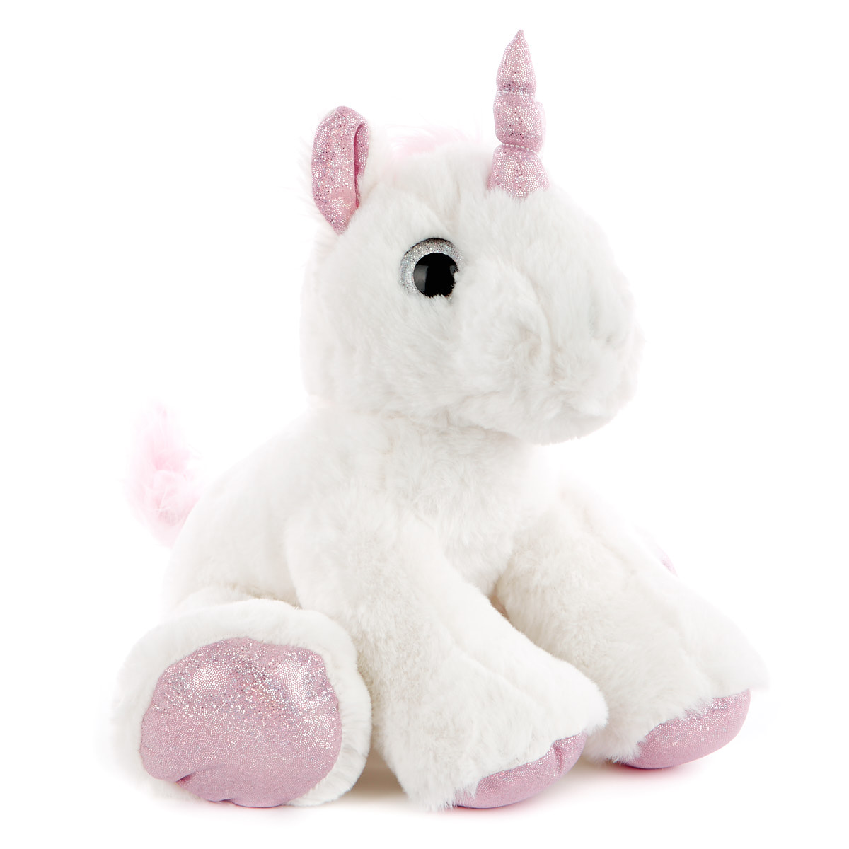pink unicorn soft toy