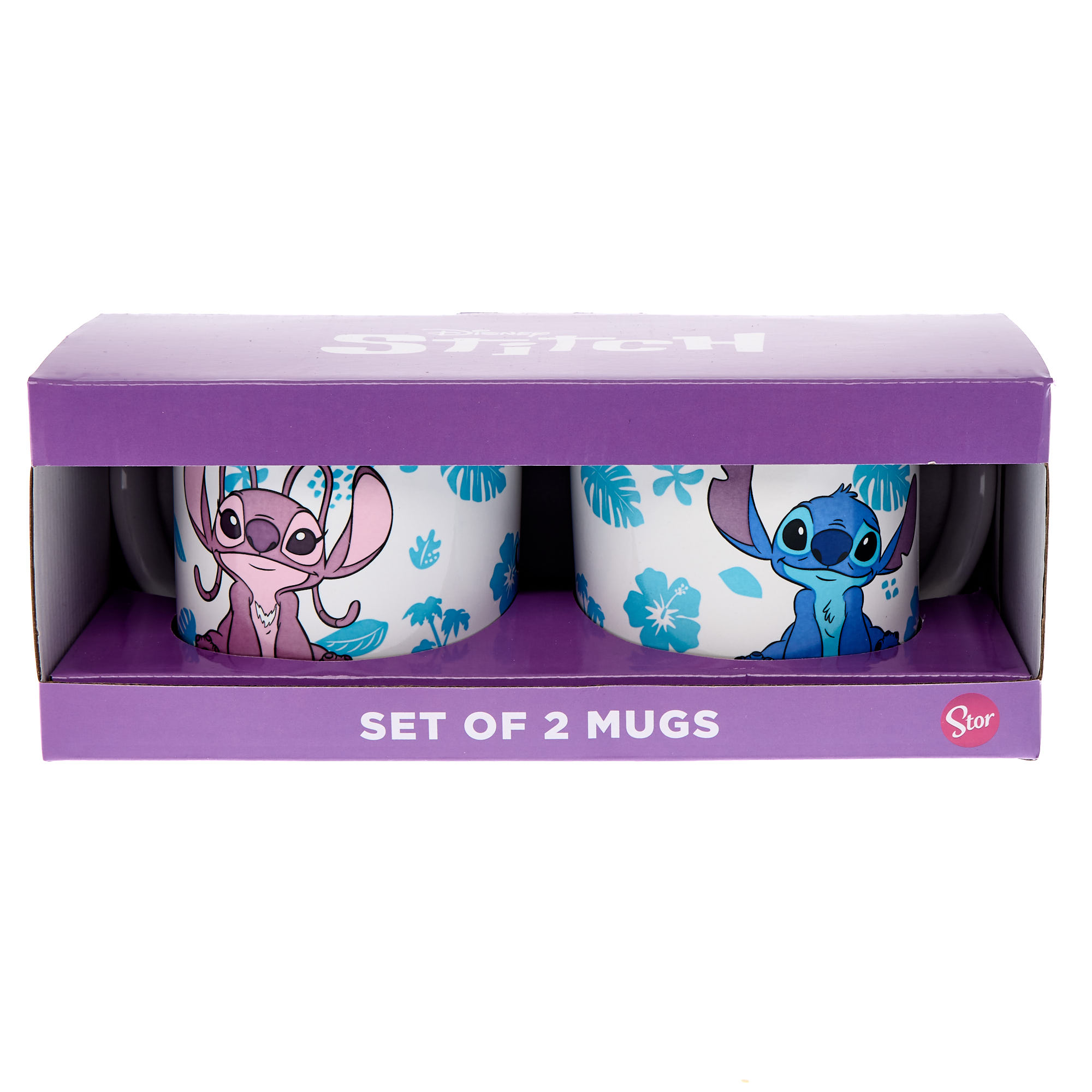 Disney Stitch & Angel Mug Set