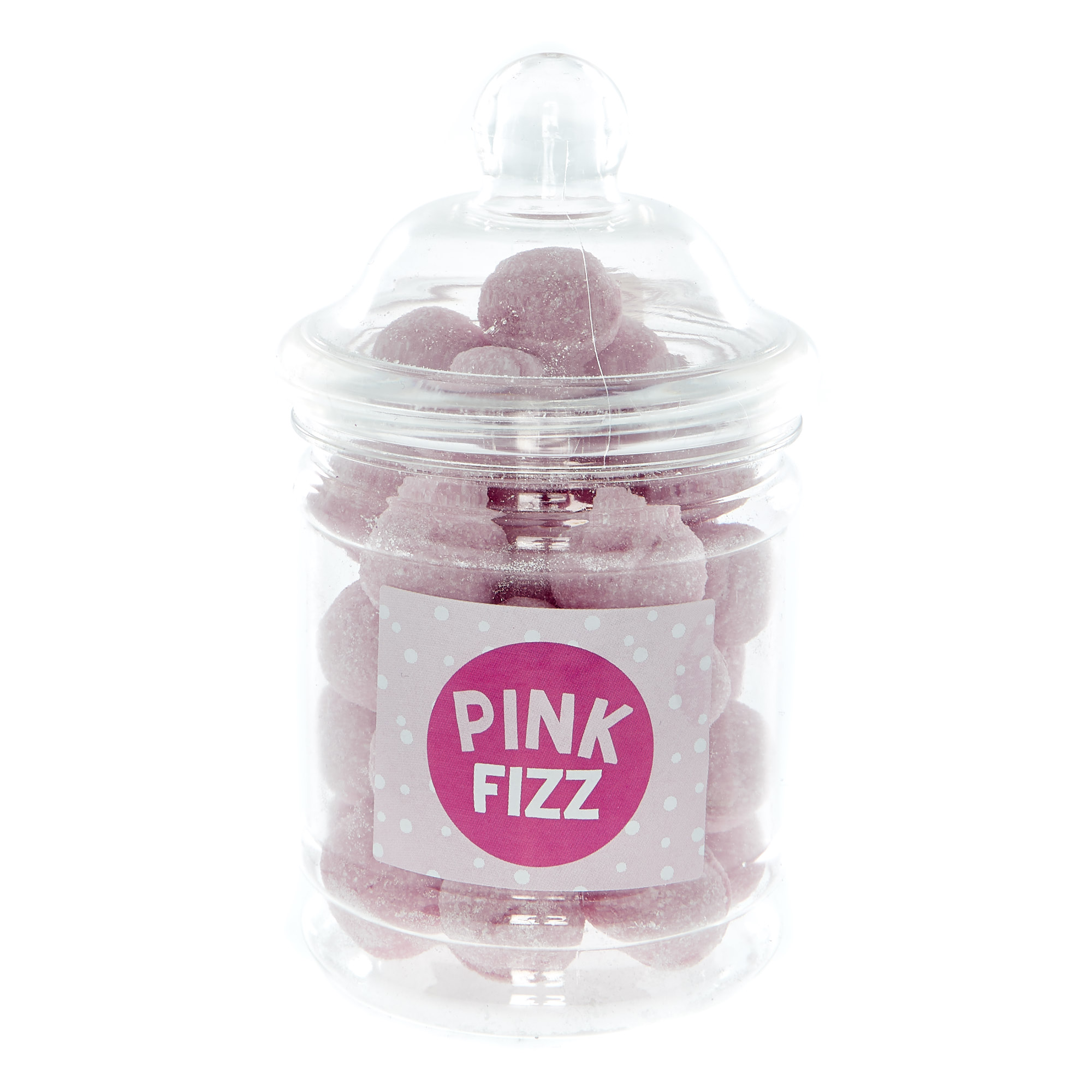 Pink Fizz Boiled Sweets In A Jar