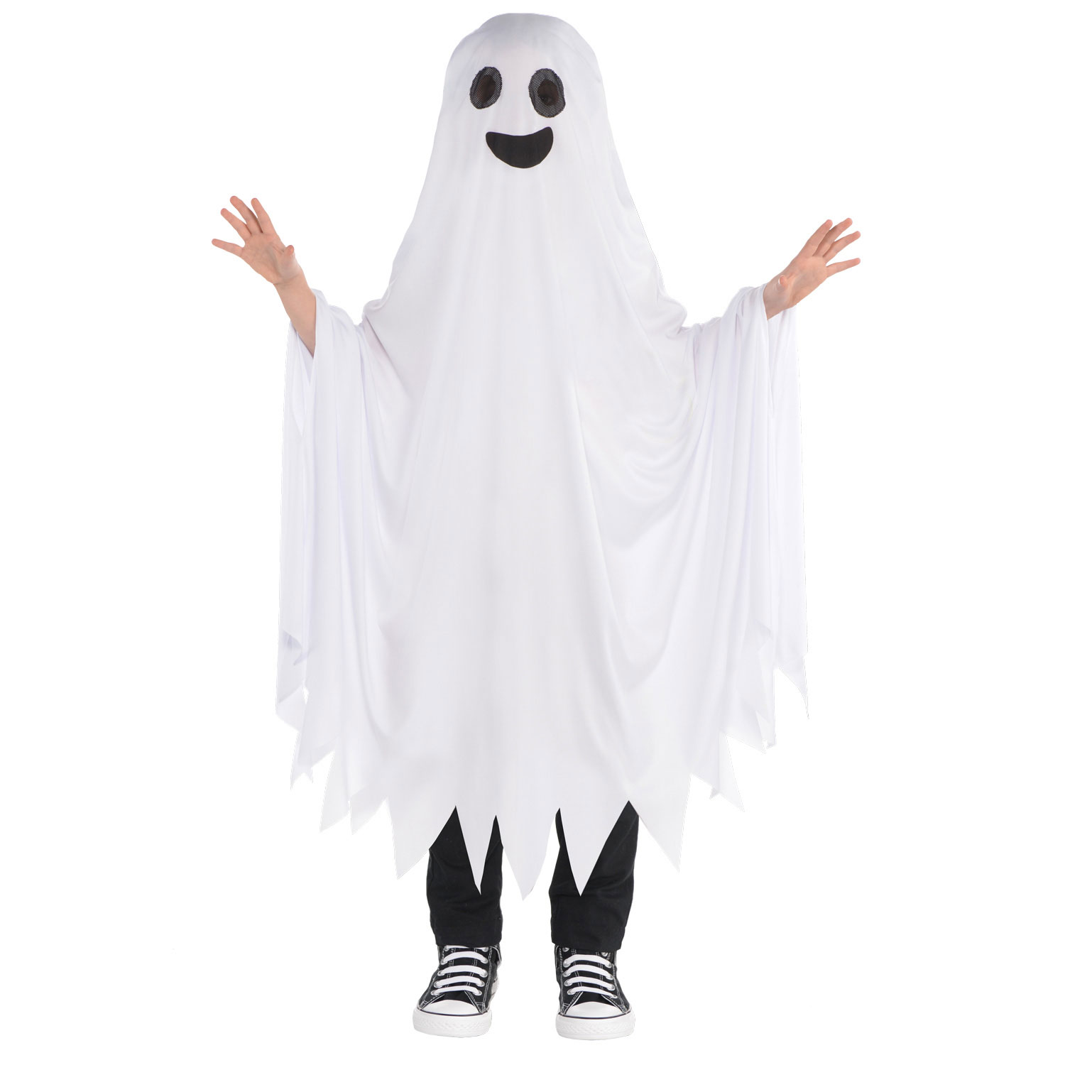 Ghost Cape Children's Fancy Dress Costume - One Size