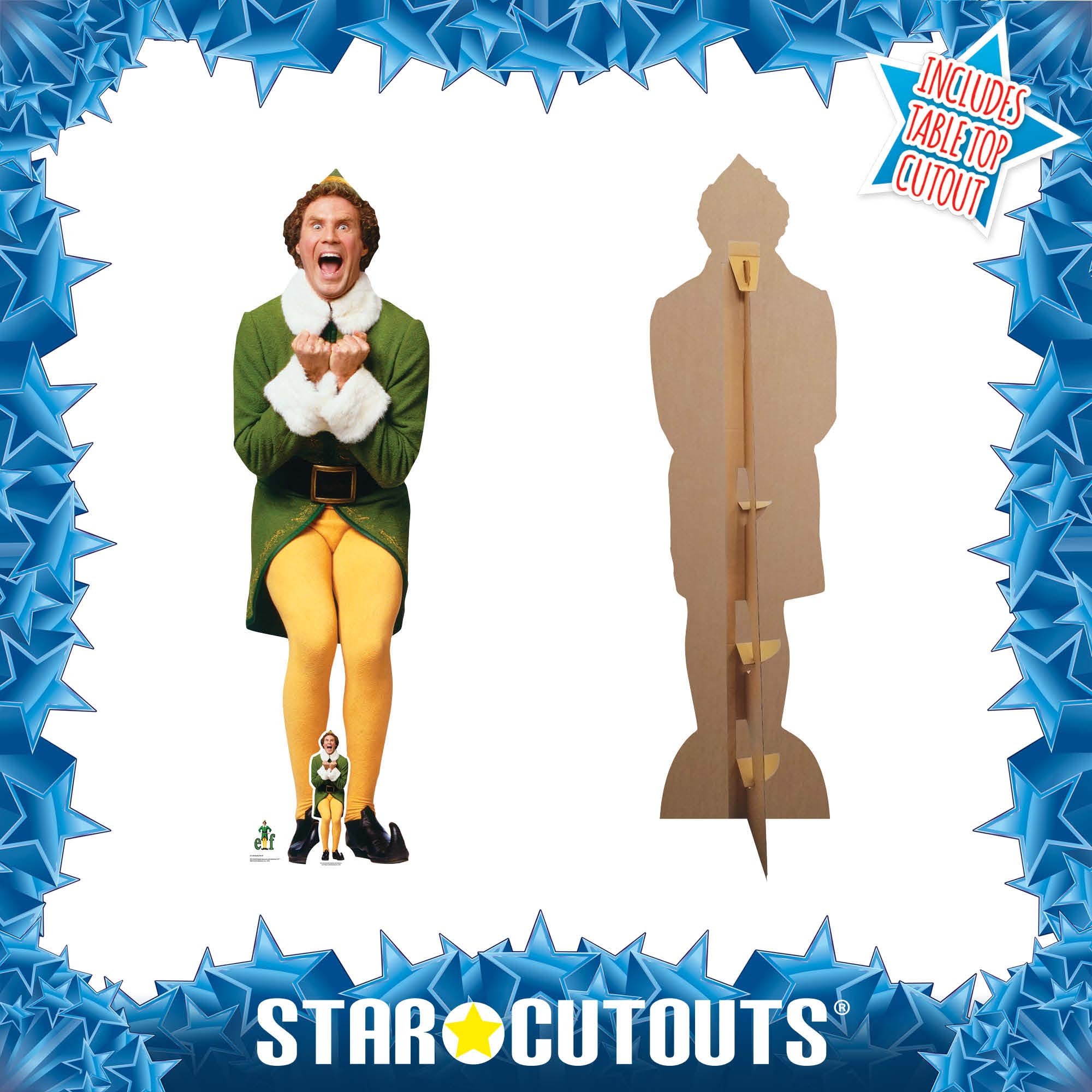 Buddy The Elf Christmas Icon Cardboard Cutout 