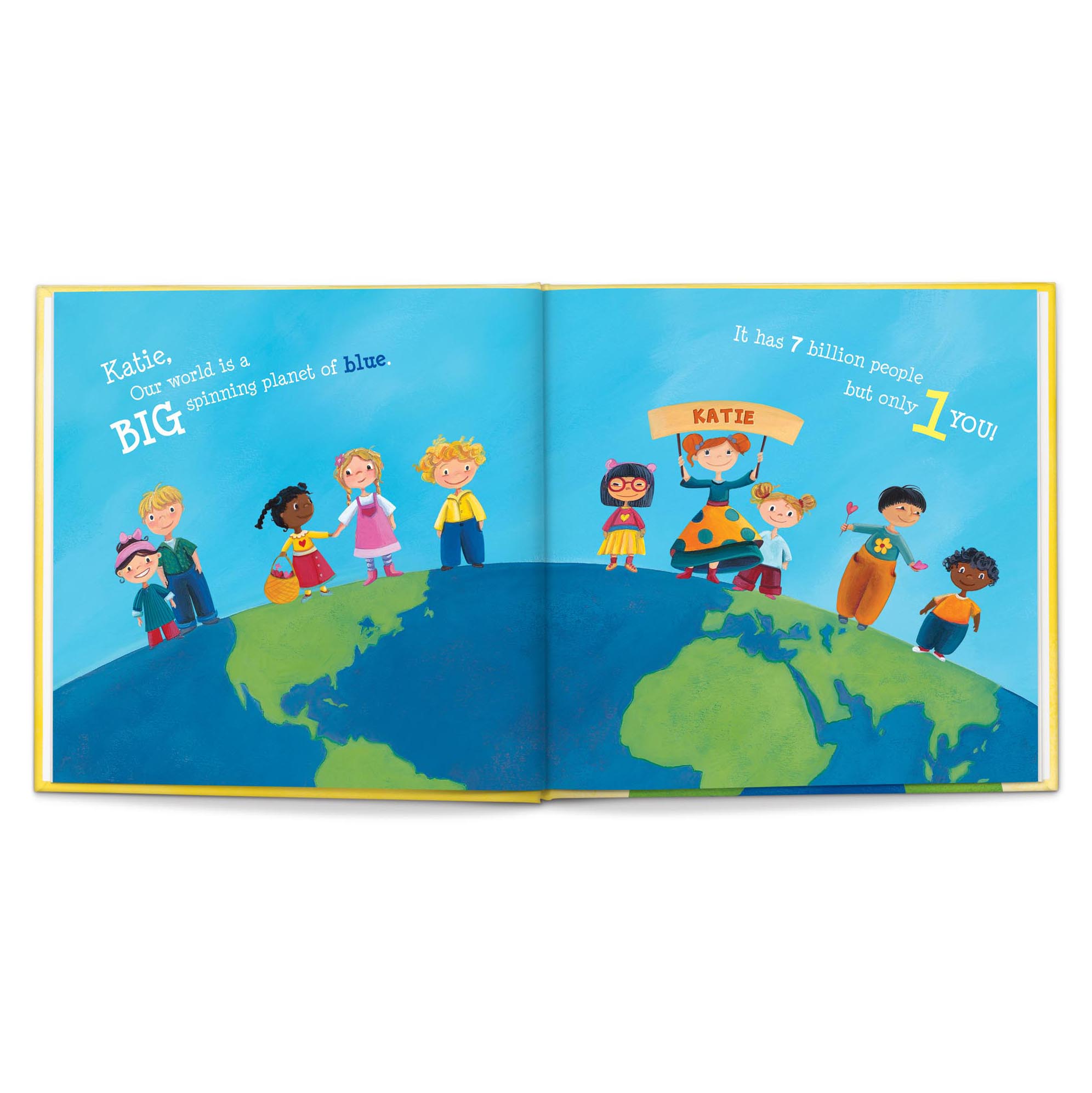 I Can Change the World Softcover Personalised Book