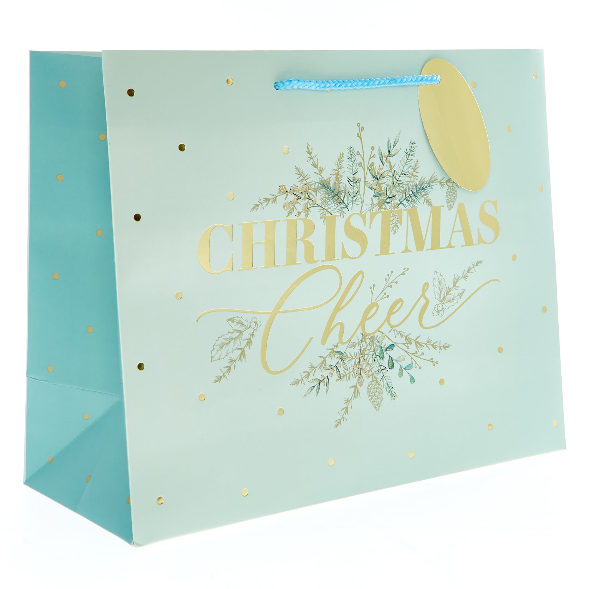 Large Landscape Christmas Cheer Gift Bag