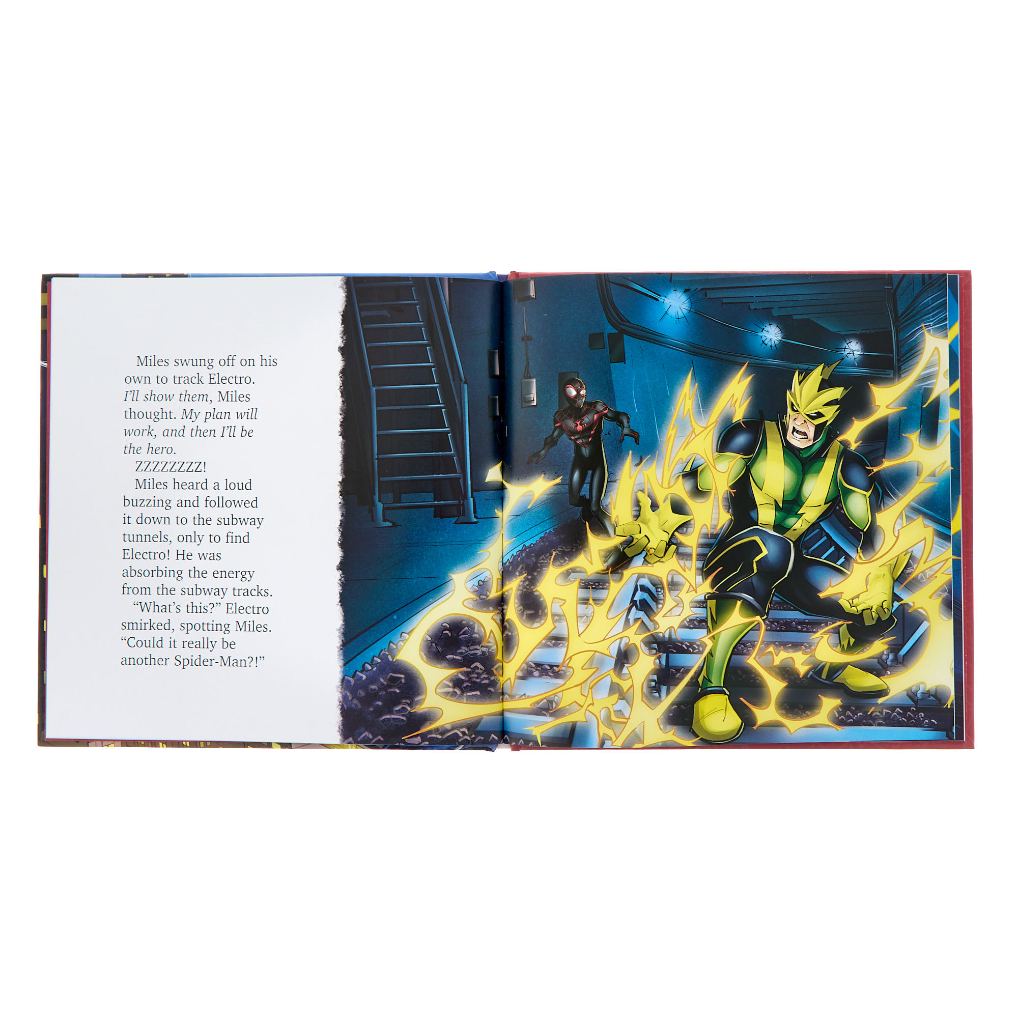 Timeless Tales Marvel Spider-Man Short Circuit Story Book