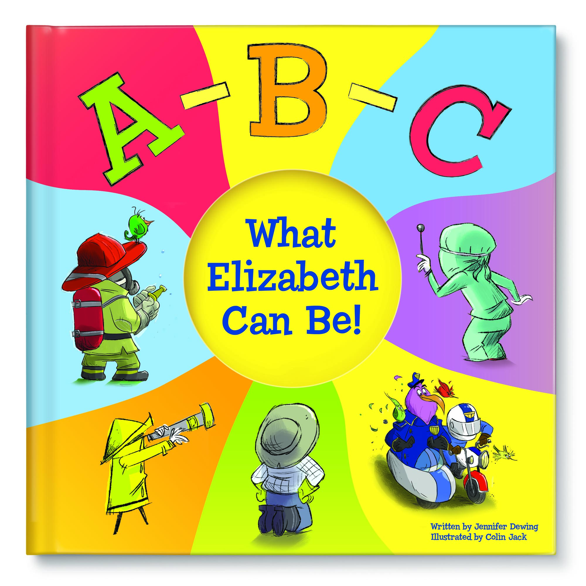 A-B-C What I Can Be Hardcover Personalised Book