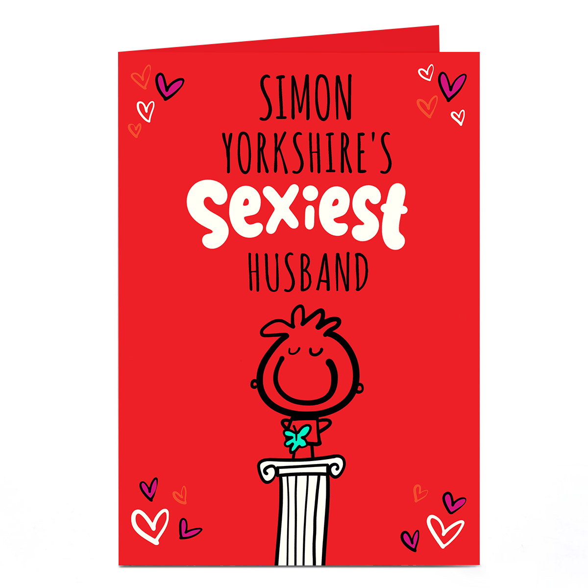 Buy Personalised Fruitloops Valentines Day Card Sexiest Husband For Gbp 229 Card Factory Uk