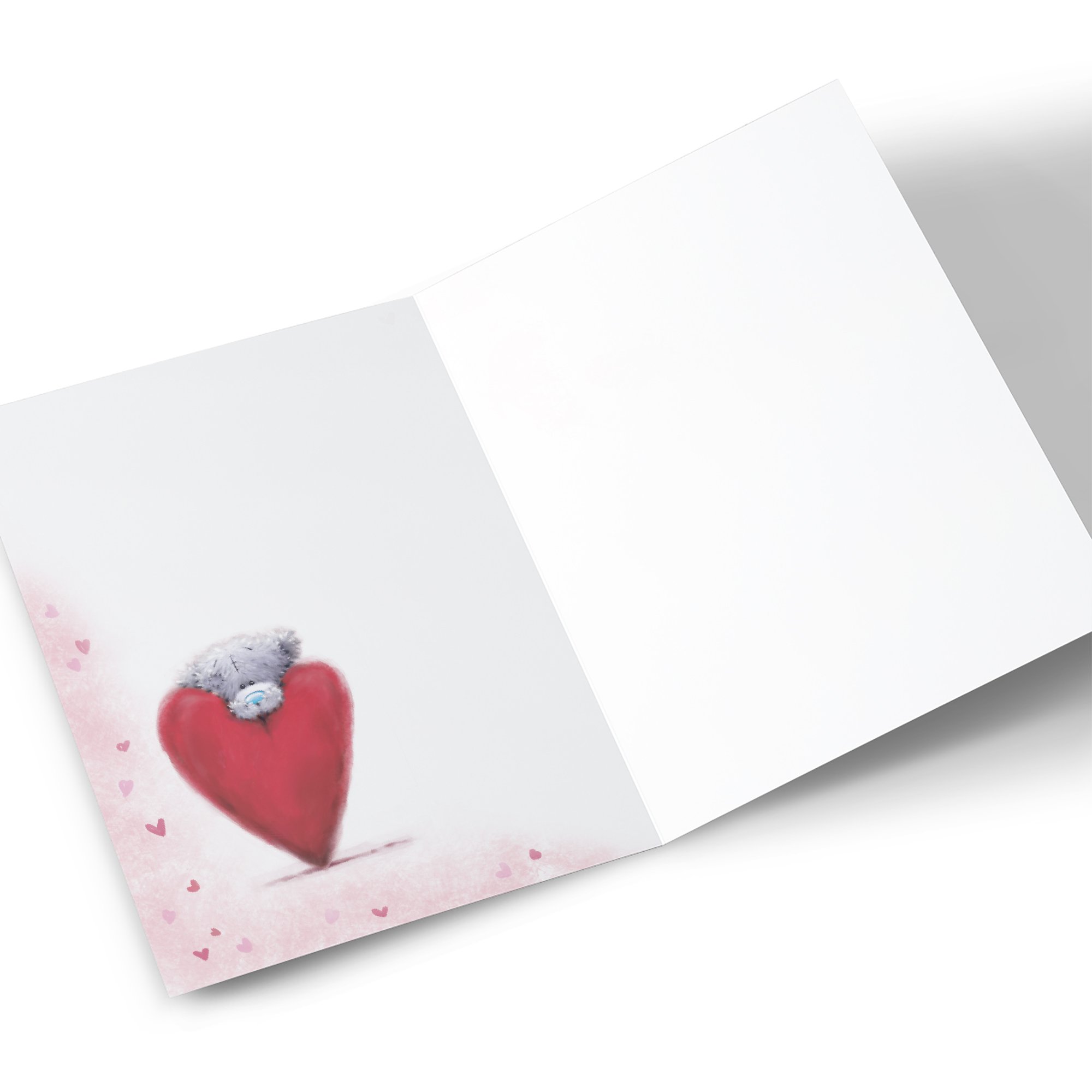 Personalised Tatty Teddy Valentine's Day Card - Teddy Heart, For My Valentine