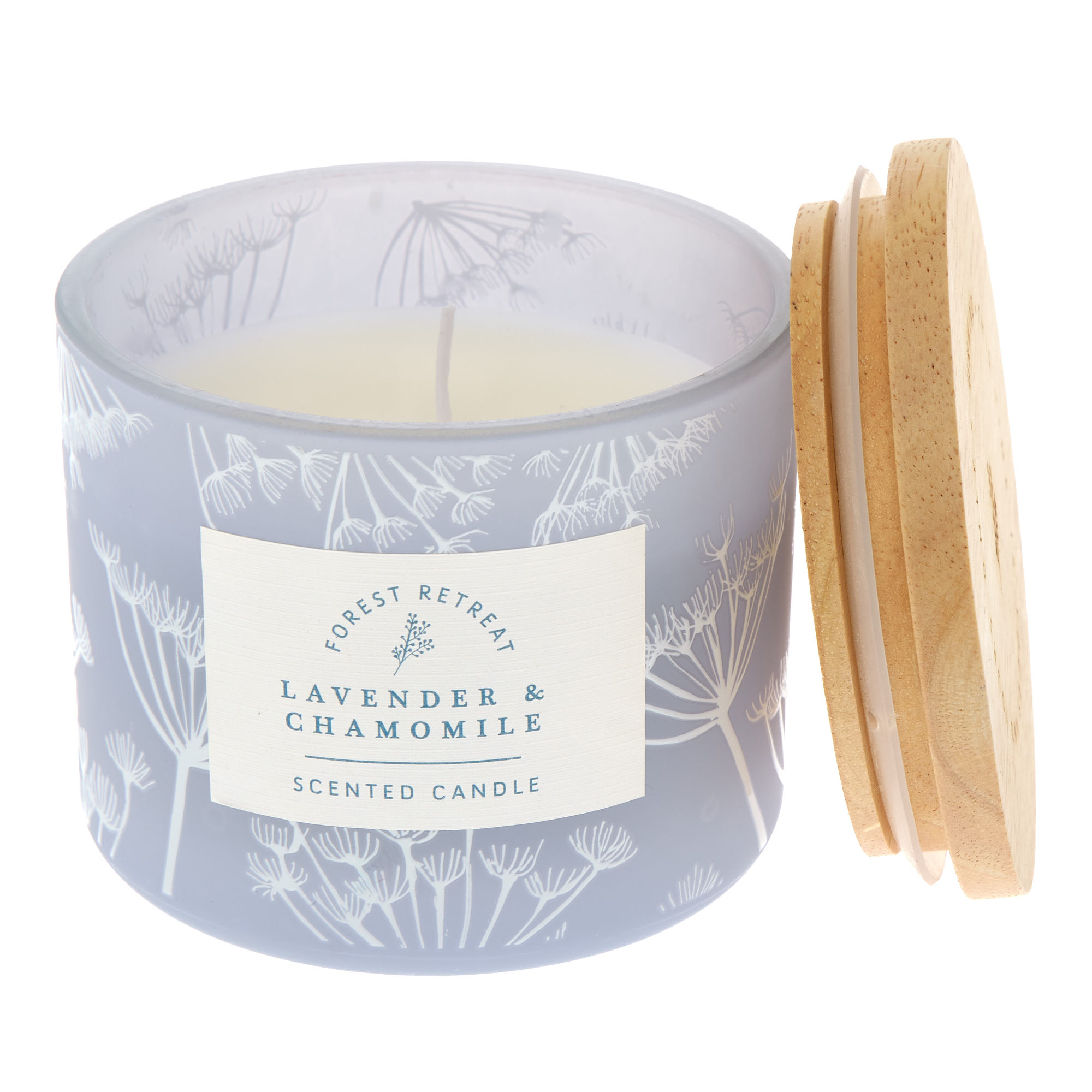 Lavender & Chamomile Scented Candle