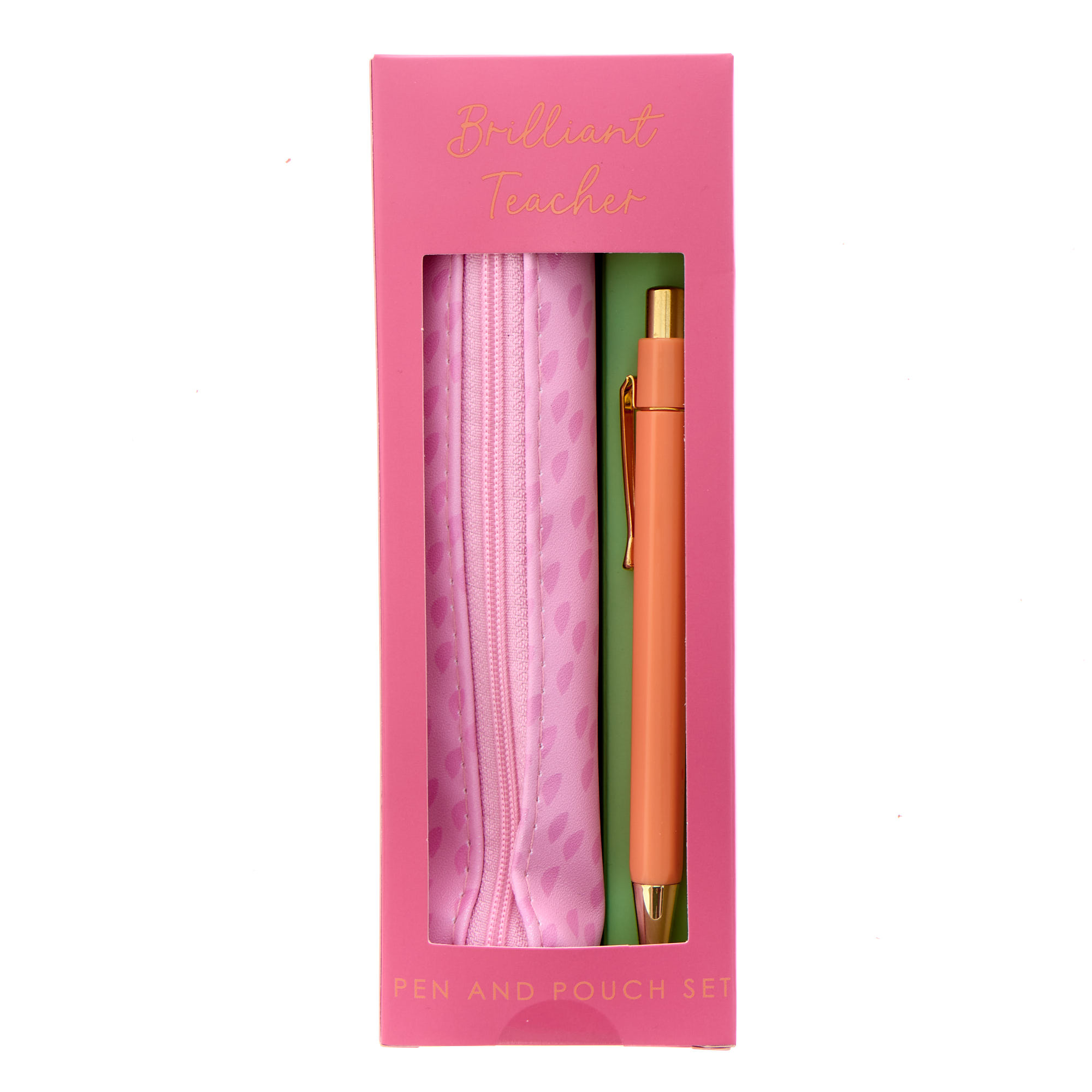 Brilliant Teacher Pen & Pouch Set