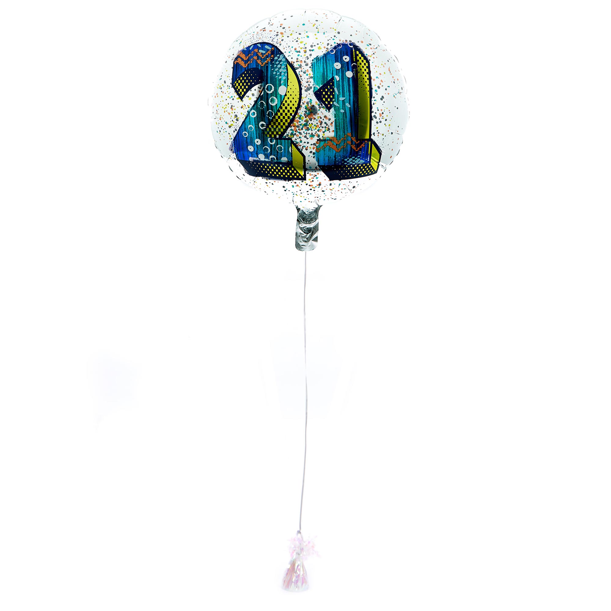 21st Birthday Balloon & Lindt Chocolate Box - FREE GIFT CARD!