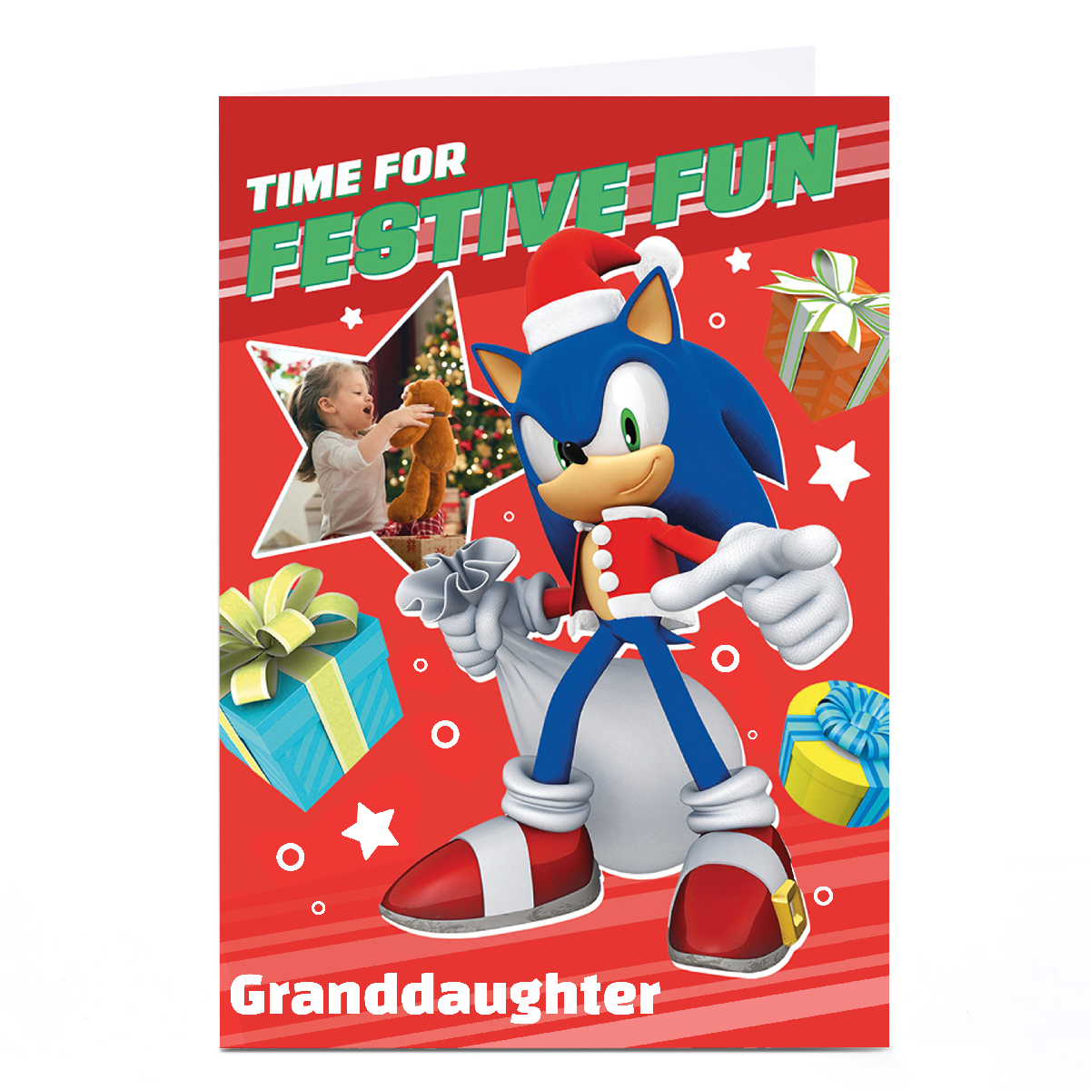 Photo Sonic Christmas Card - Time For Festive Fun