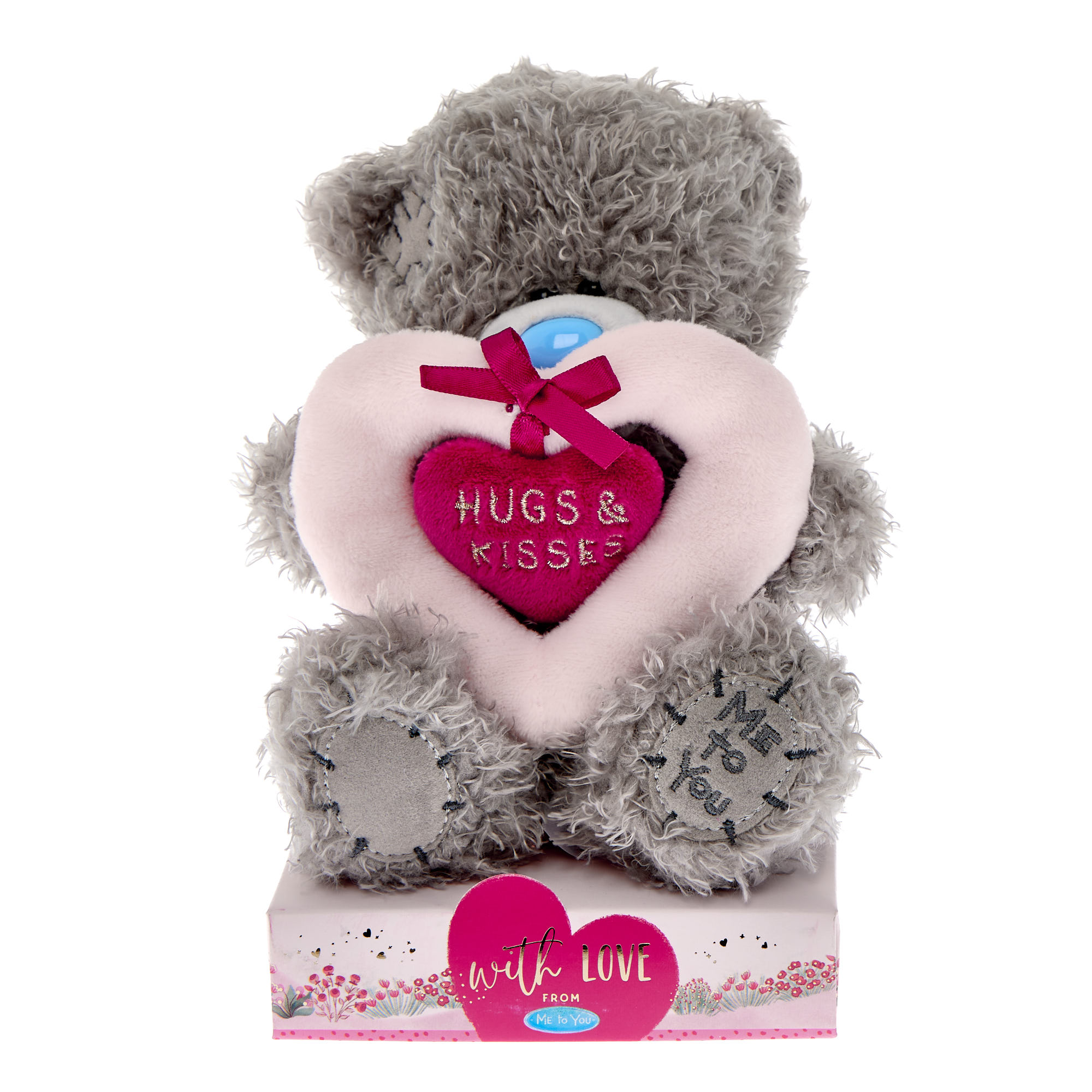 Me To You Tatty Teddy Hugs & Kisses Heart Plush