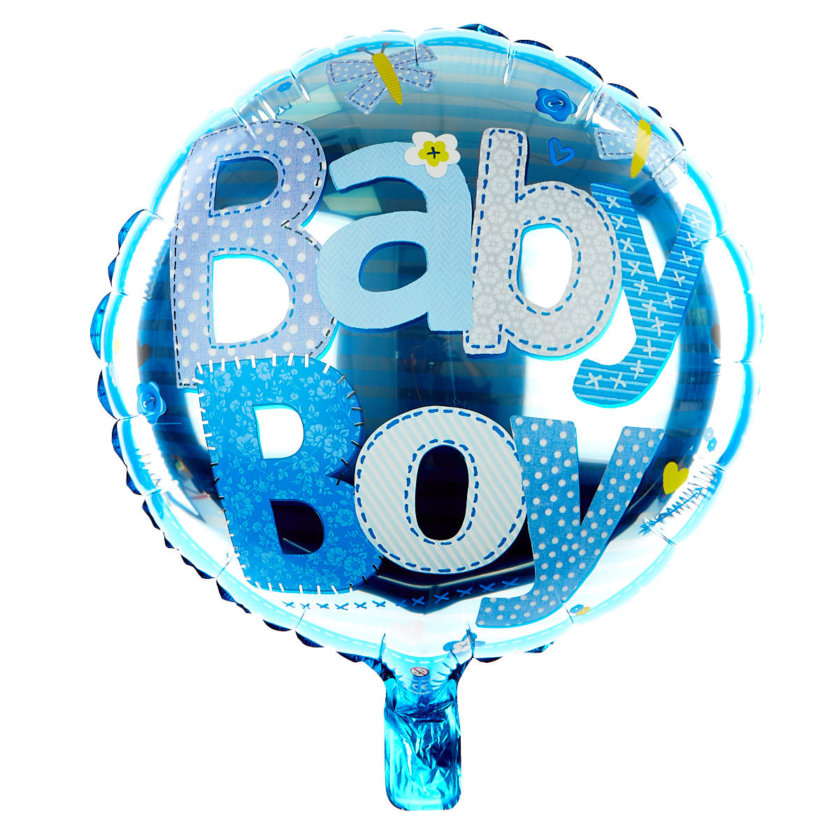 Buy Blue Baby Boy Foil Helium Balloon for GBP 2.49 | Card ...