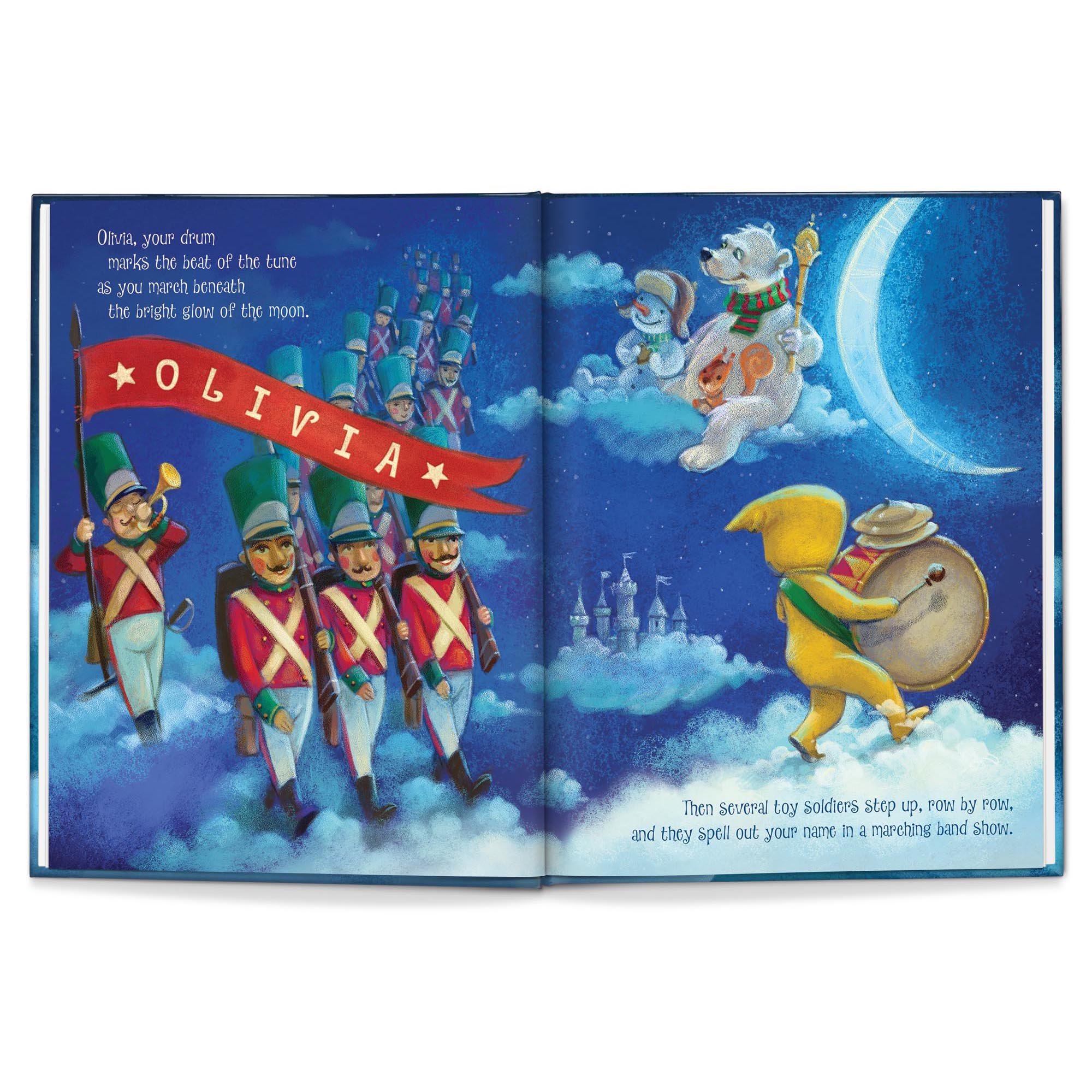 A Christmas Dream For Me Hardcover Personalised Book