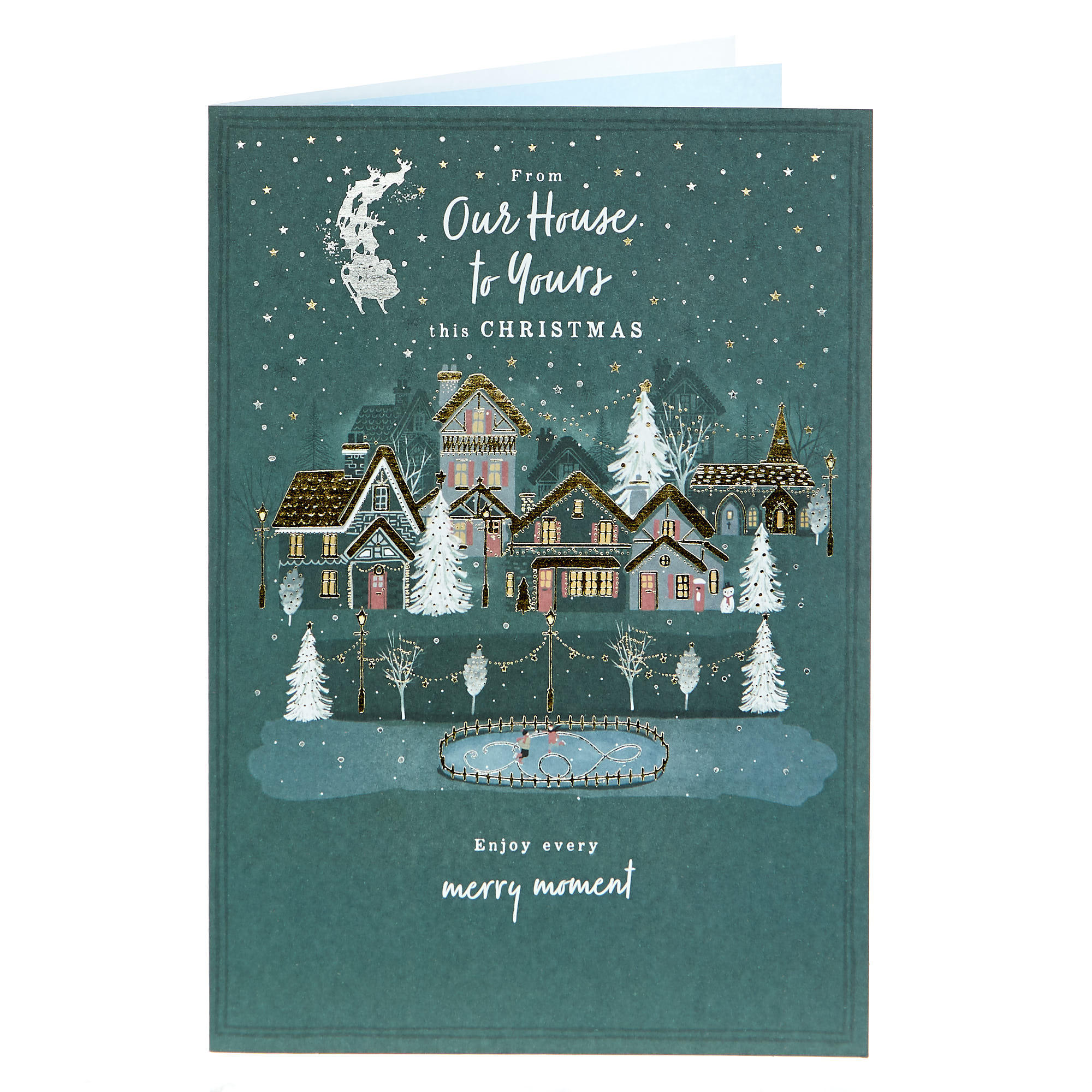 Christmas Card - House to House Enjoy Every Moment