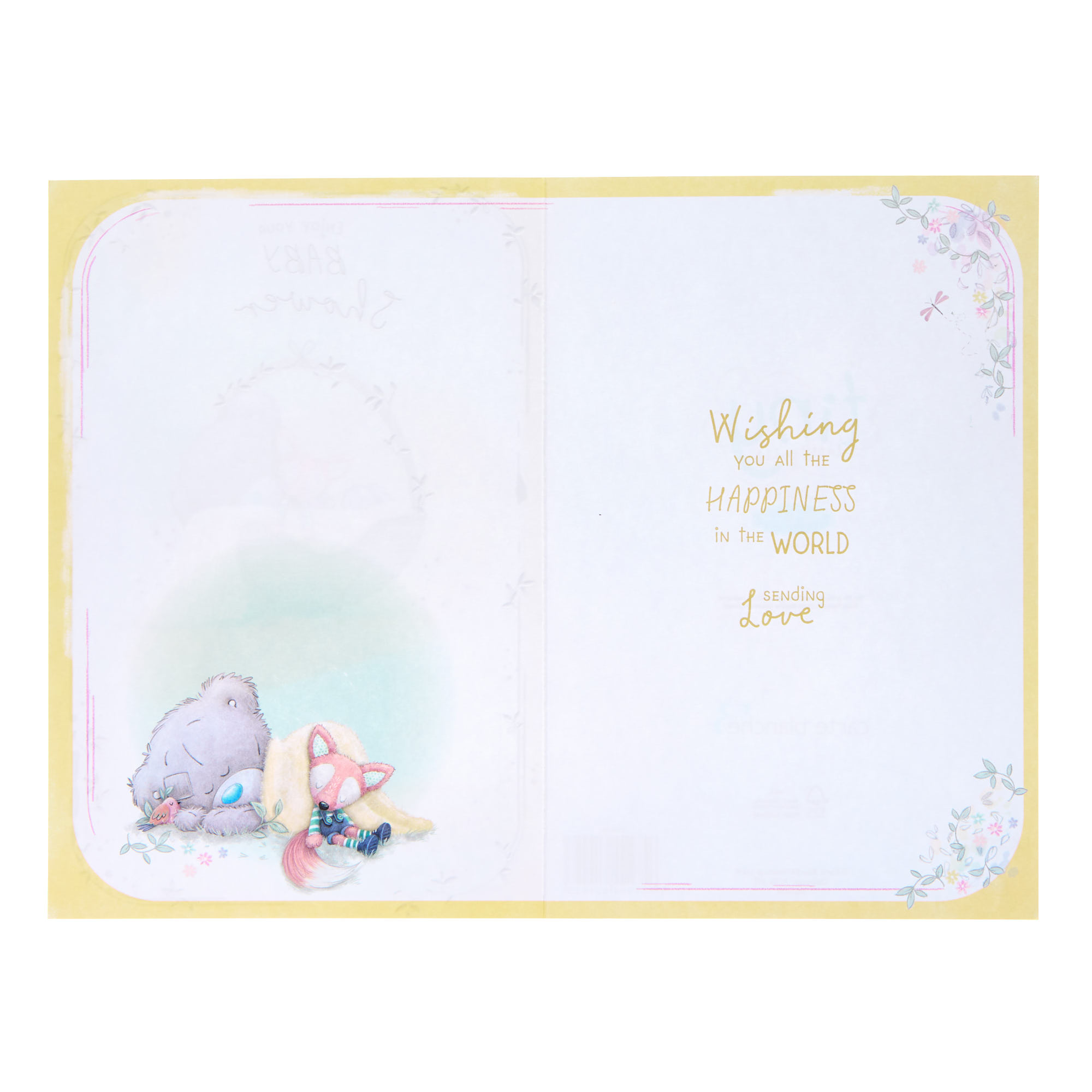 Me To You Tatty Teddy Baby Shower Card