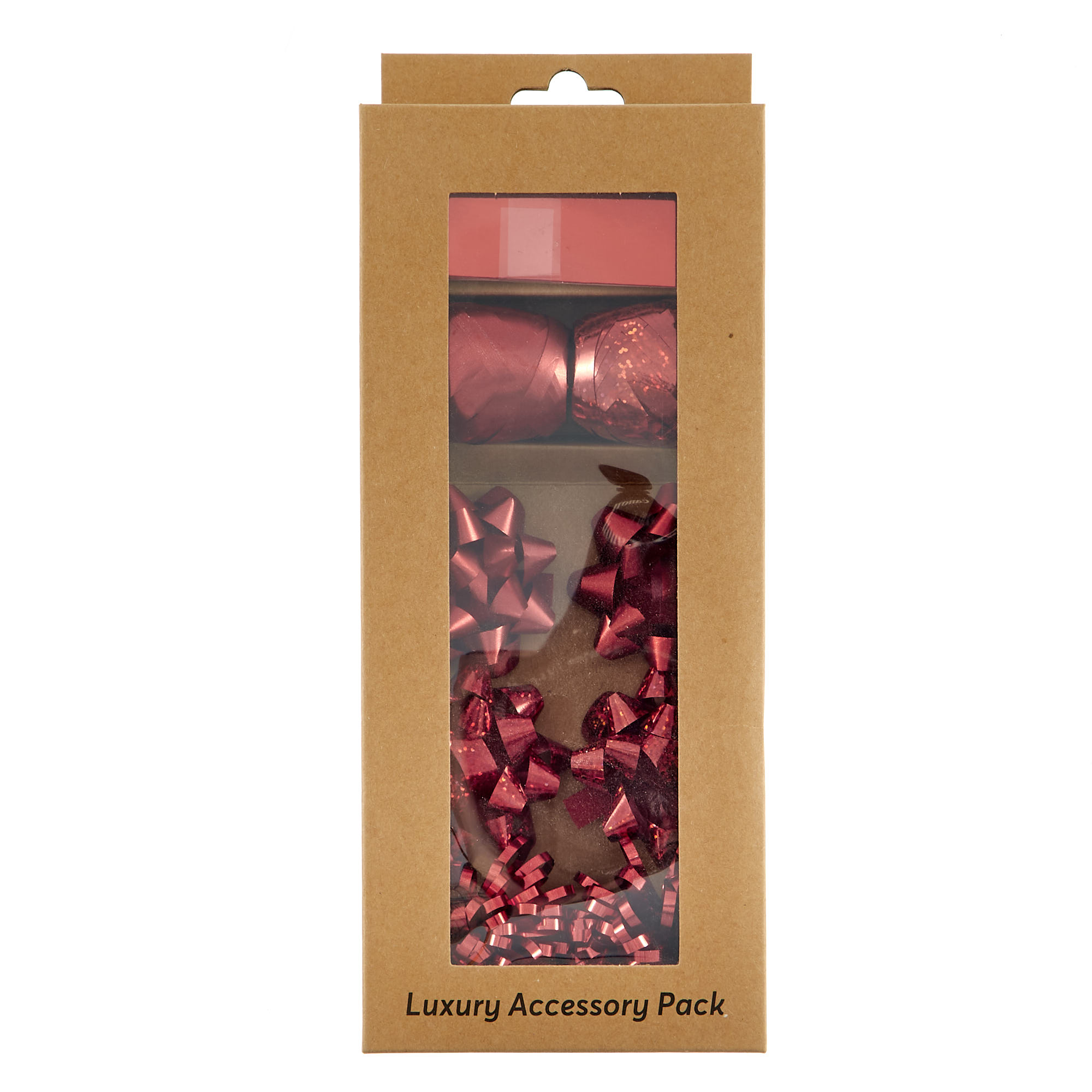 Luxury Red Gift Wrap Accessories Pack