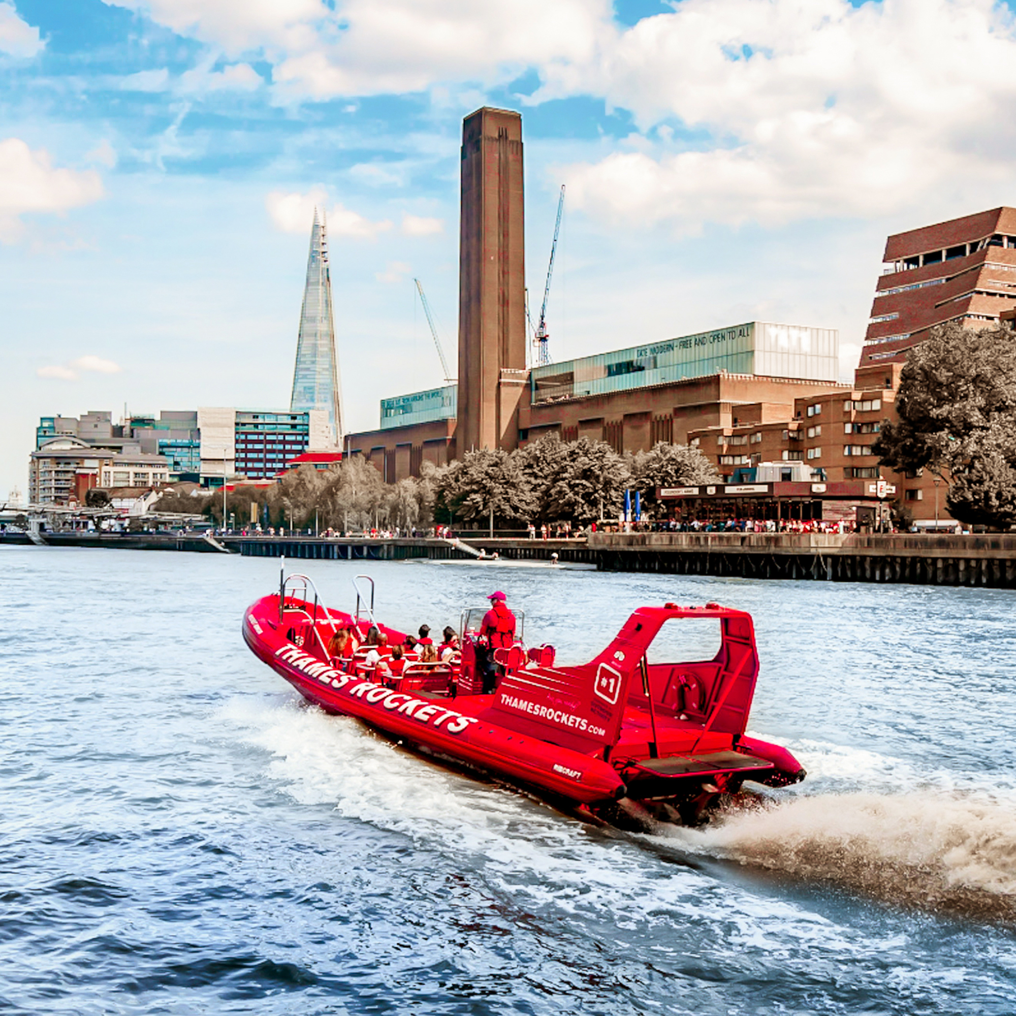 Thames Rockets Speedboat Gift Experience Day