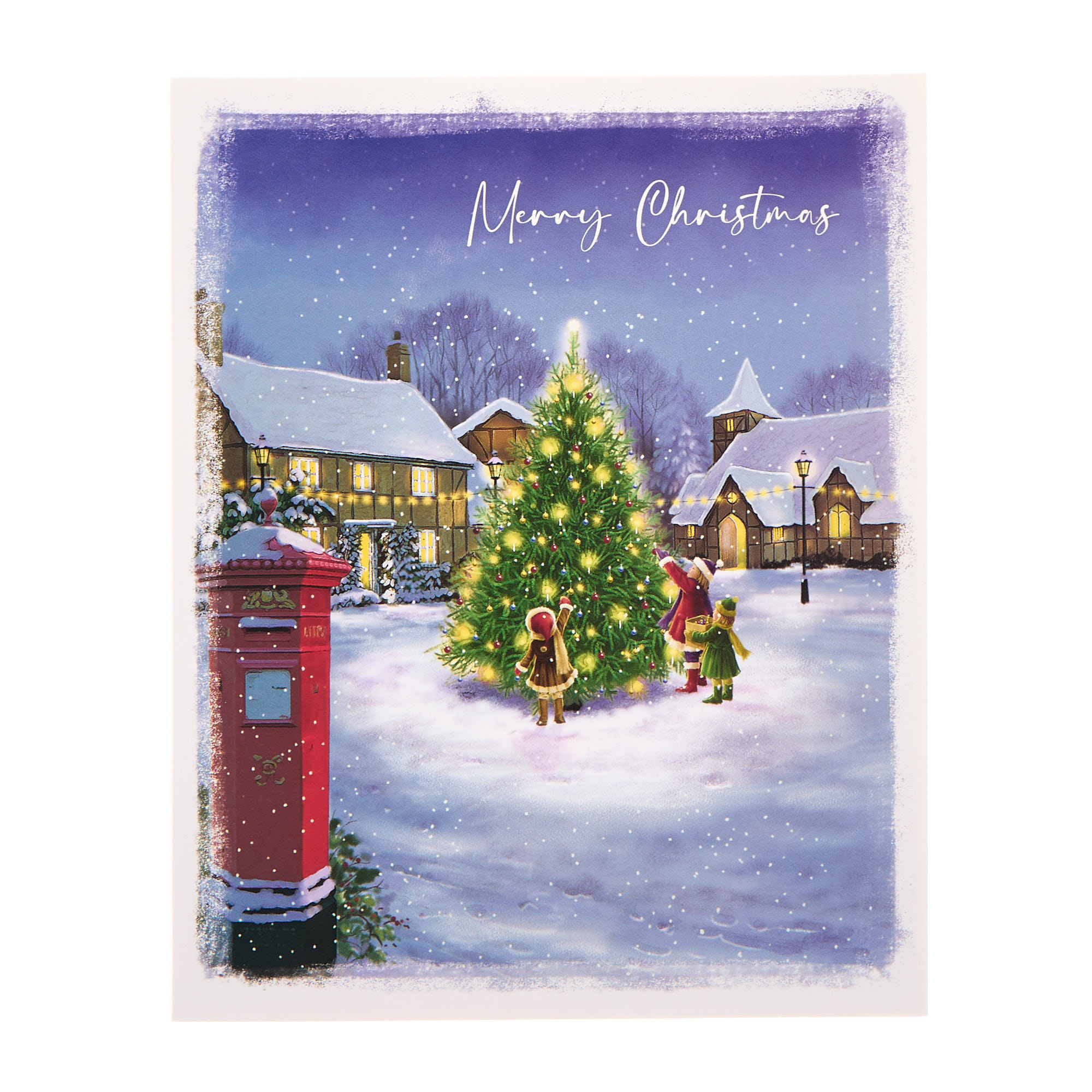 40 Assorted Value Christmas Cards - 5 Designs