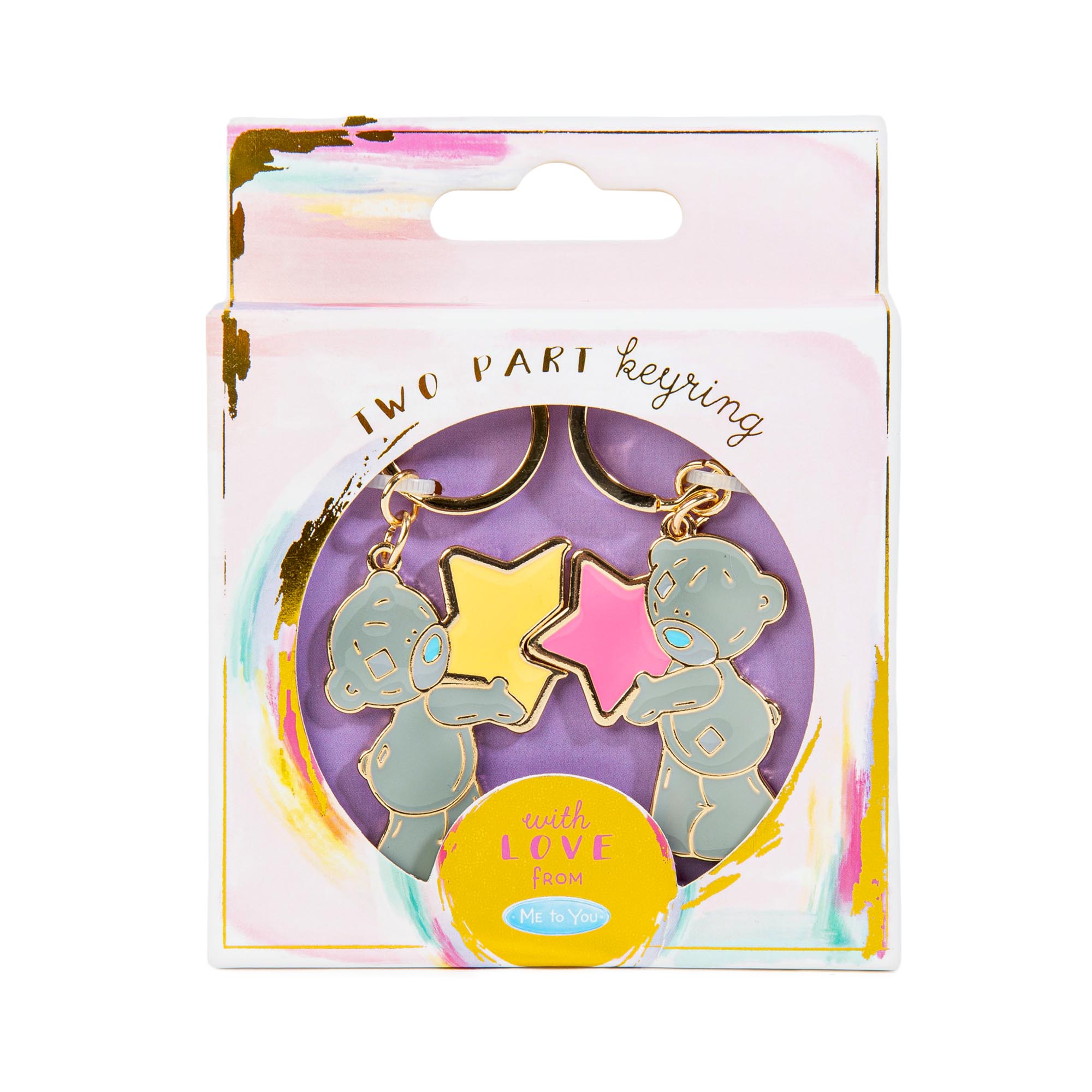 Me to You Tatty Teddy Two-Part Star Keyrings