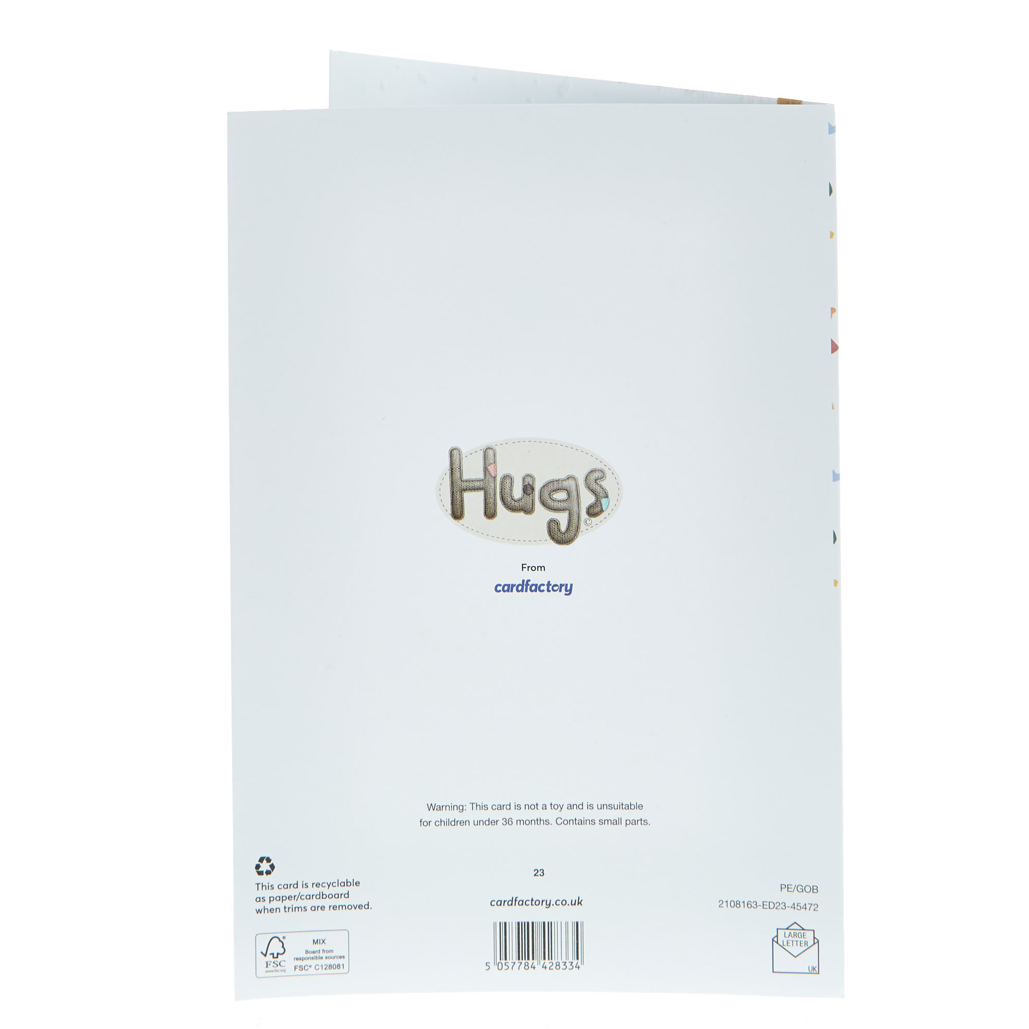 Nephew Just For You Hugs Birthday Card