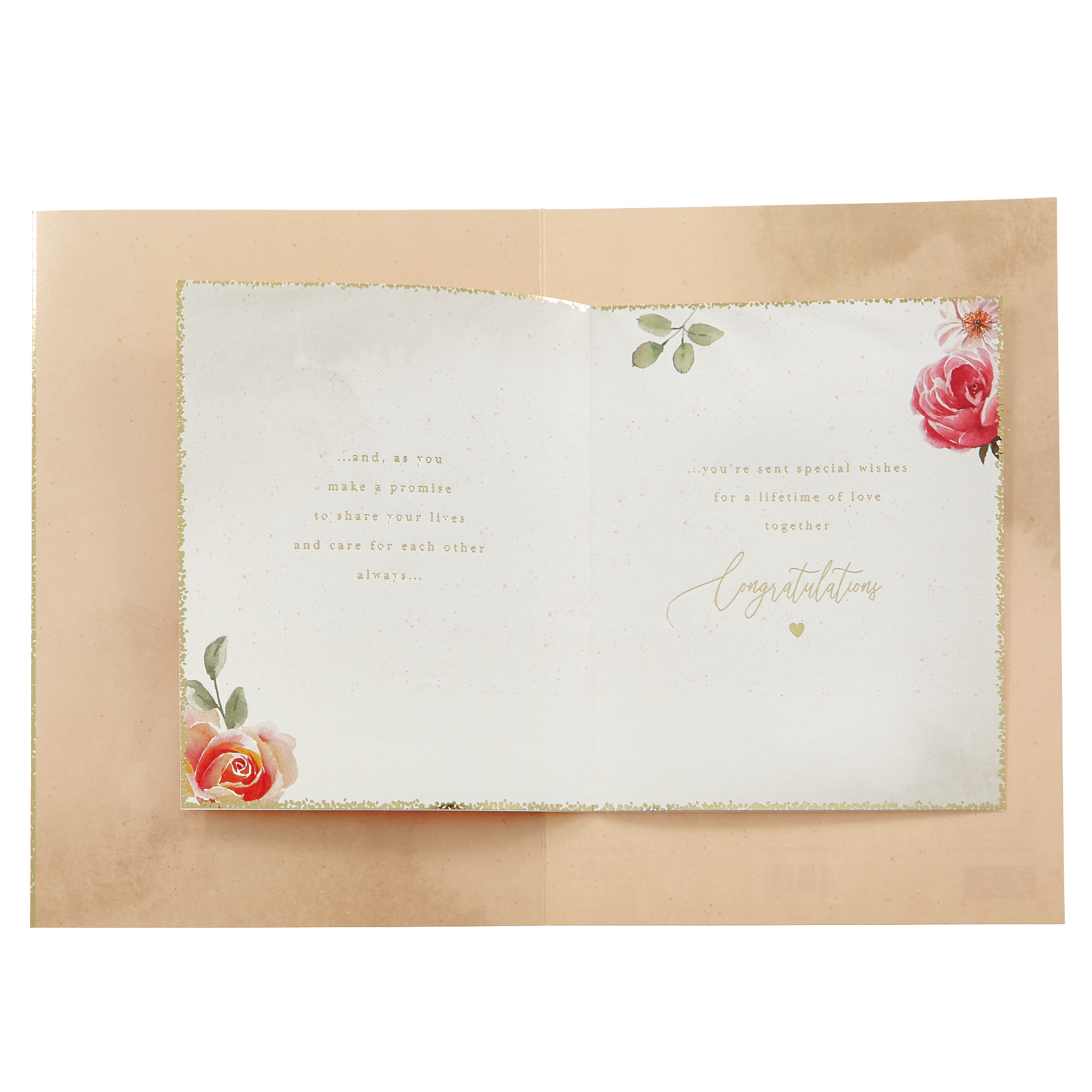 Large Premium Wedding Card - The Promise You Make 