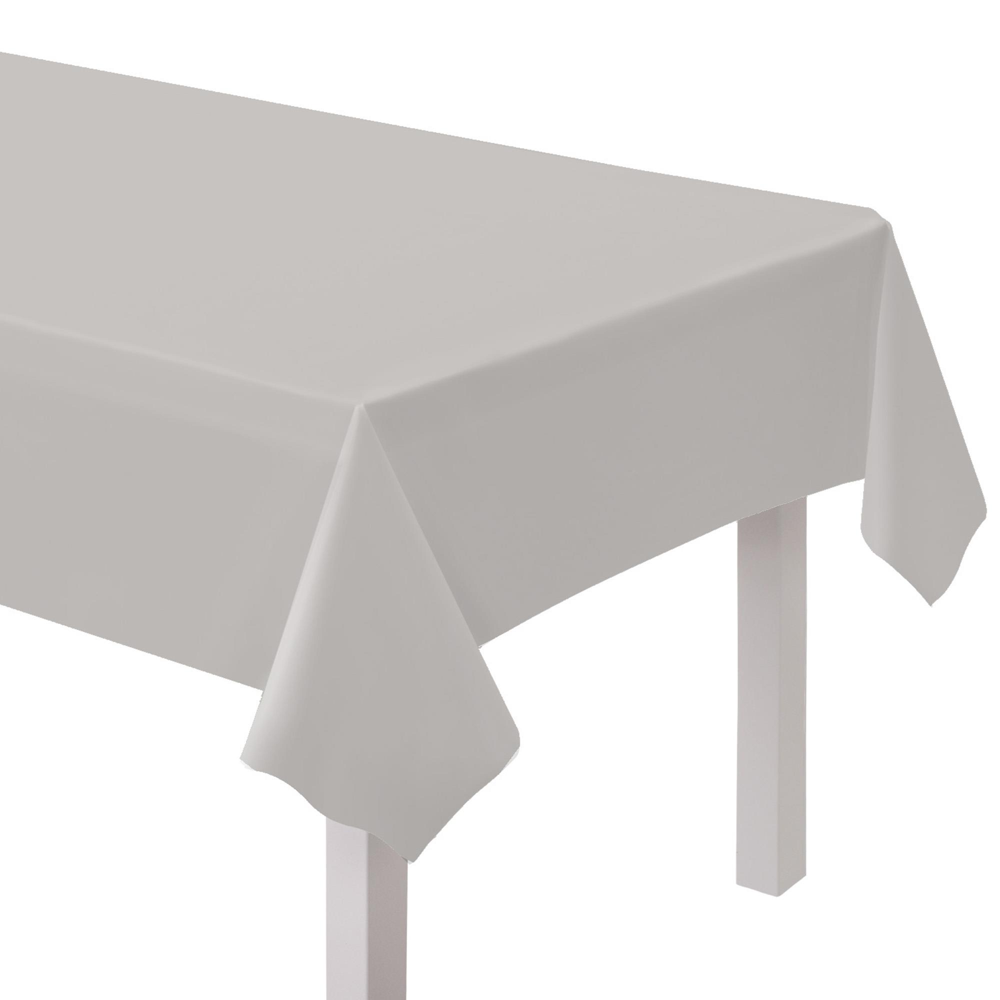 Silver Paper Table Cover