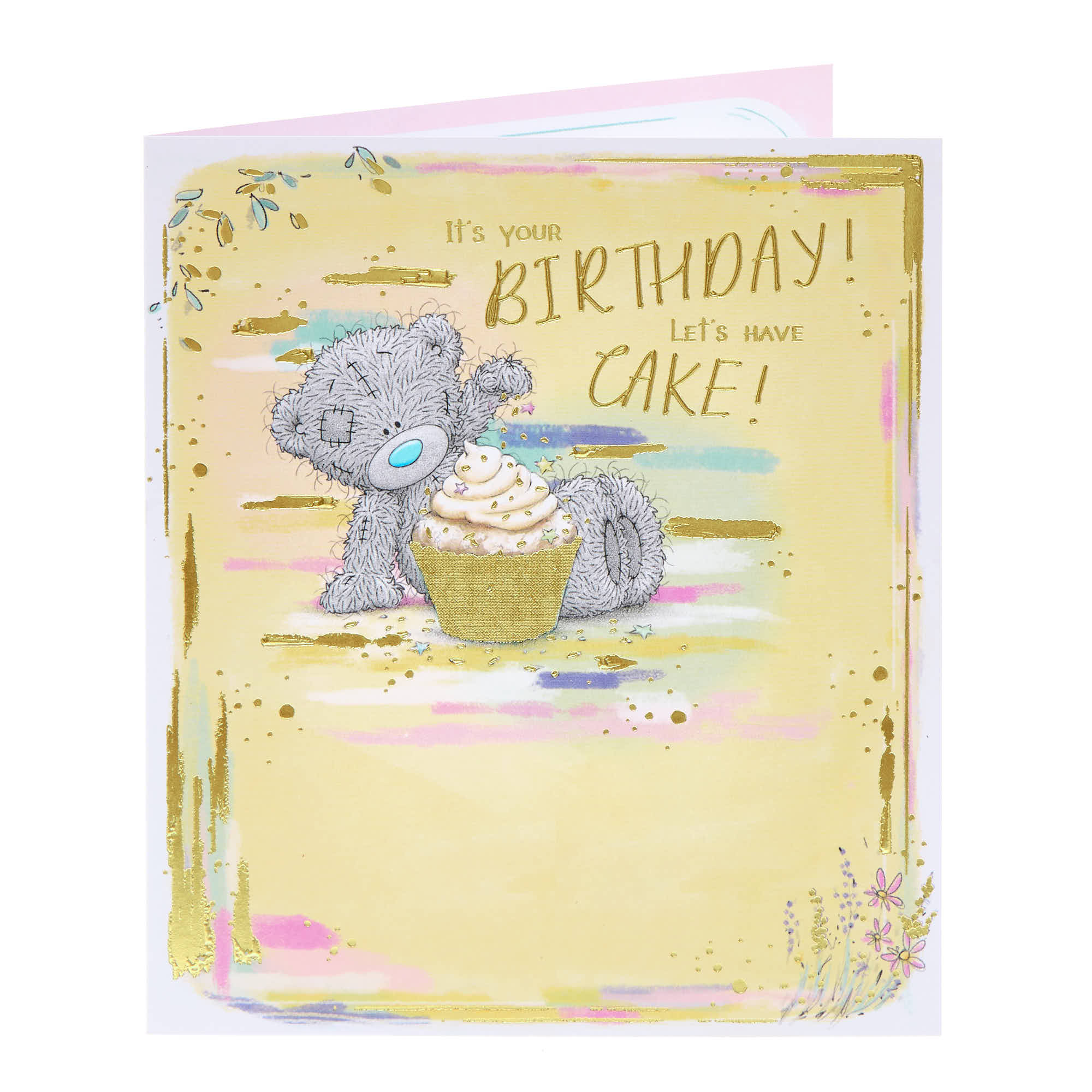 Me To You Tatty Teddy Let's Have Cake Birthday Card