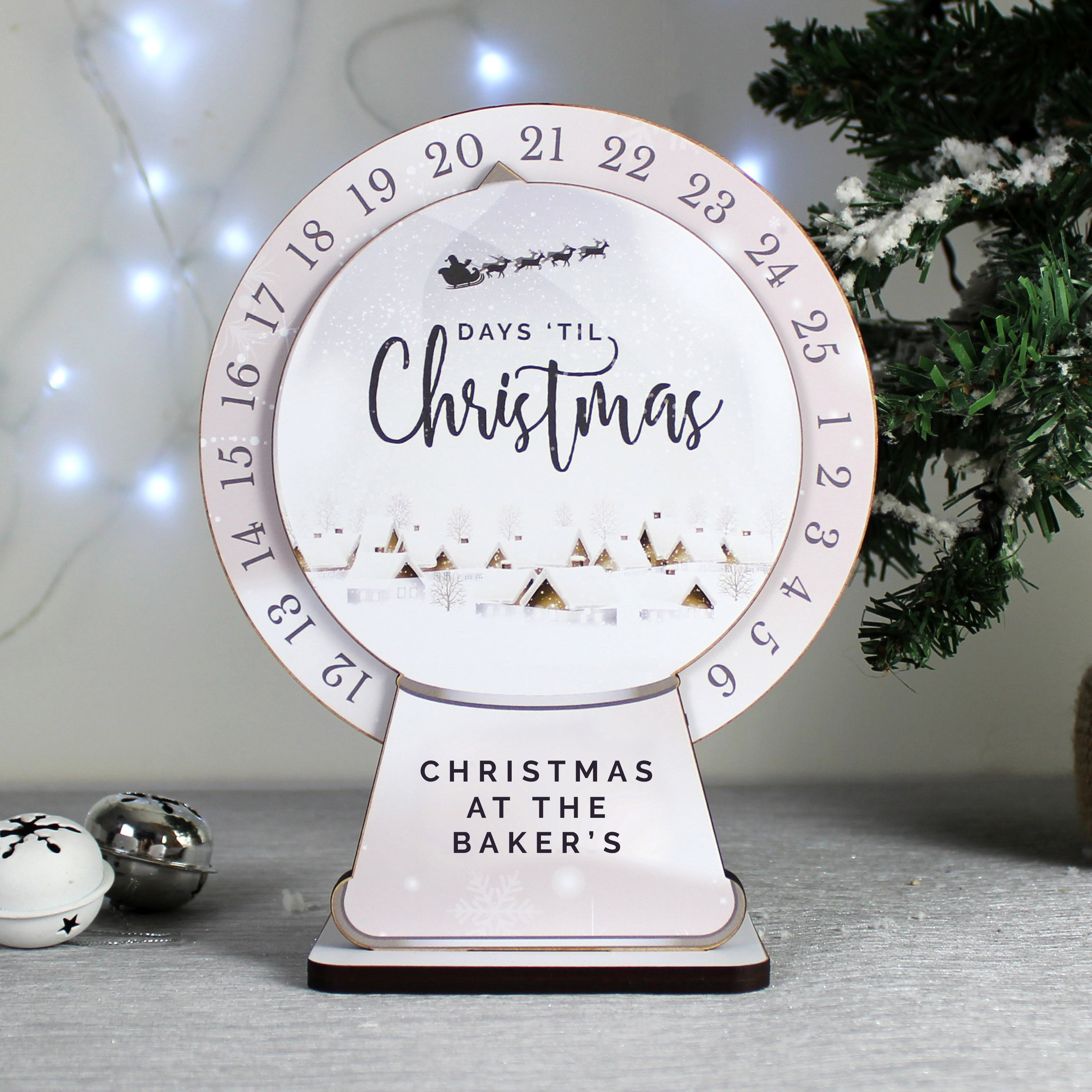 Personalised Make Your Own Christmas Advent Countdown Kit