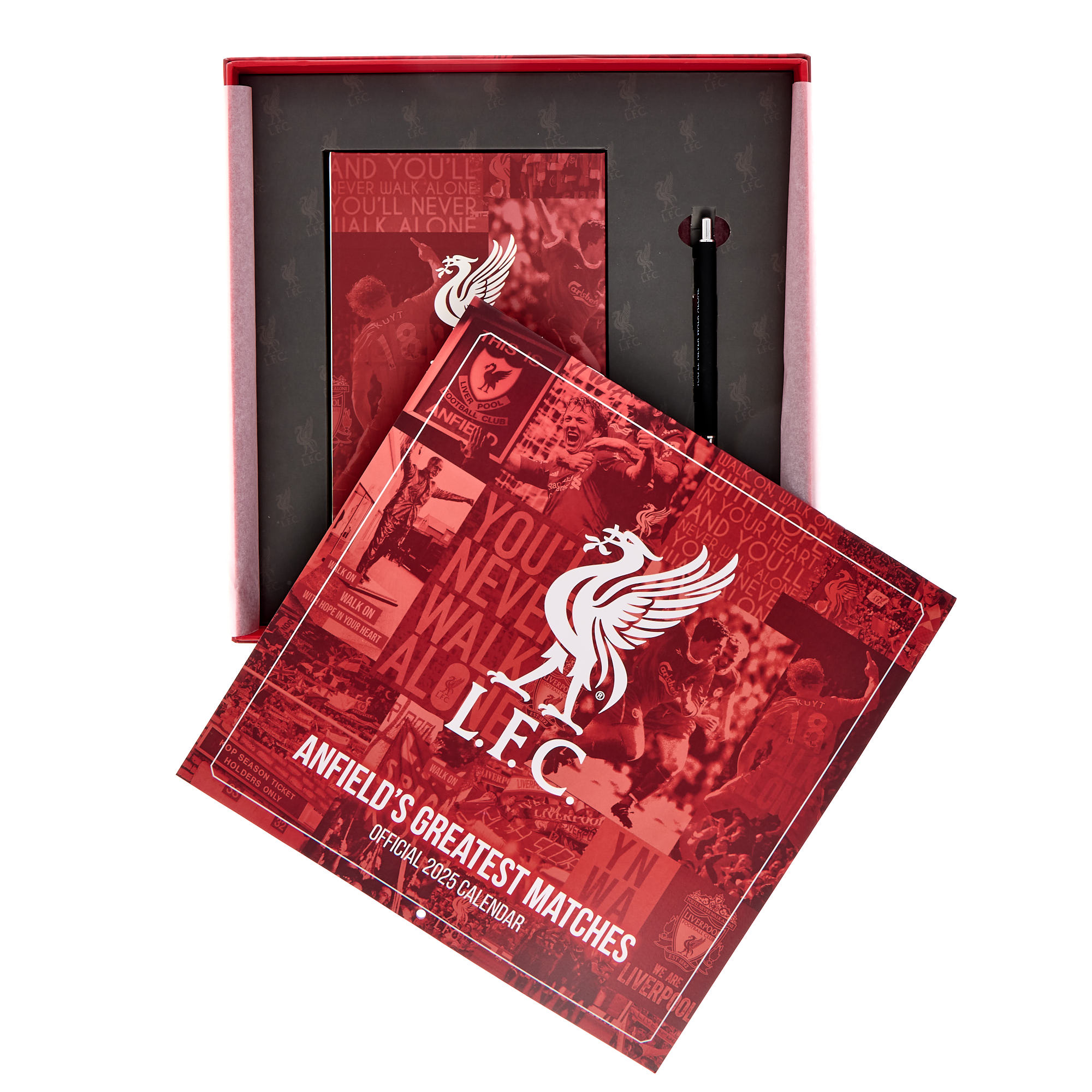 Liverpool FC 2025 Limited Edition Calendar & Musical Collectors Gift Set