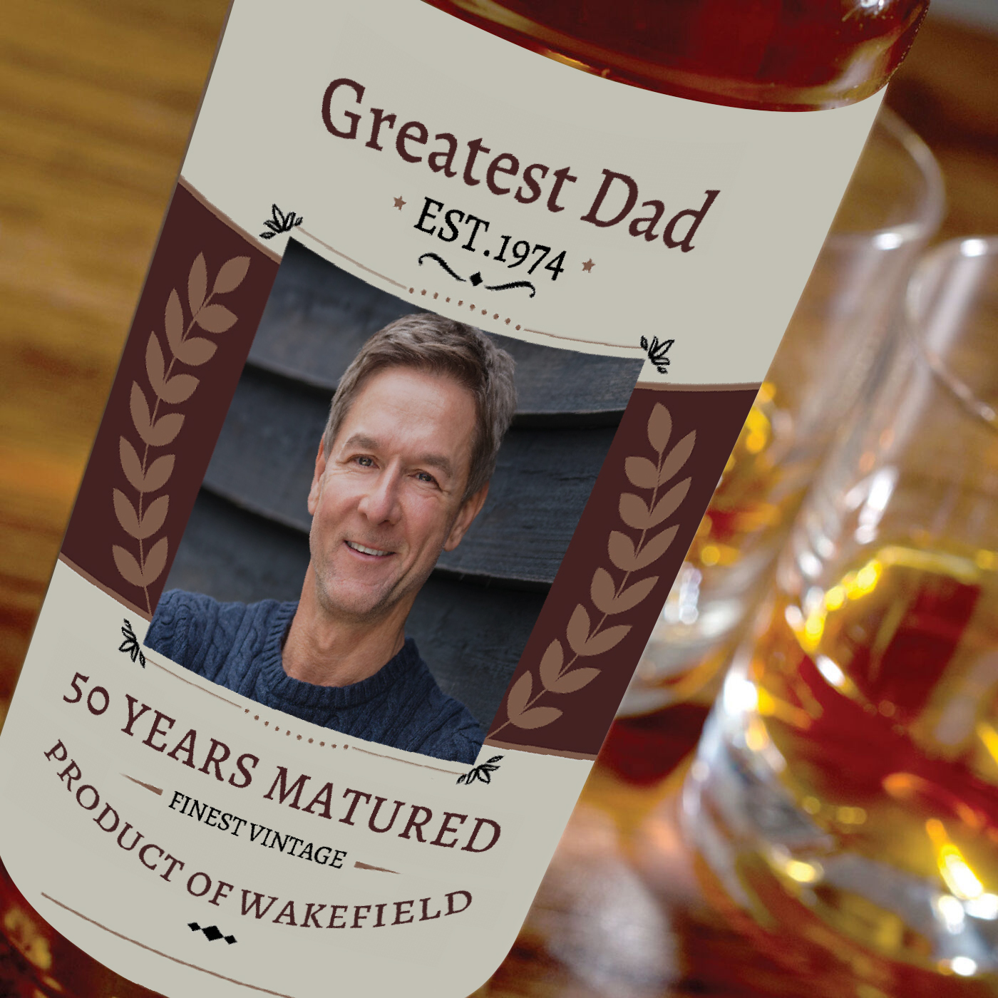 Personalised Malt Whisky - Classic Dad