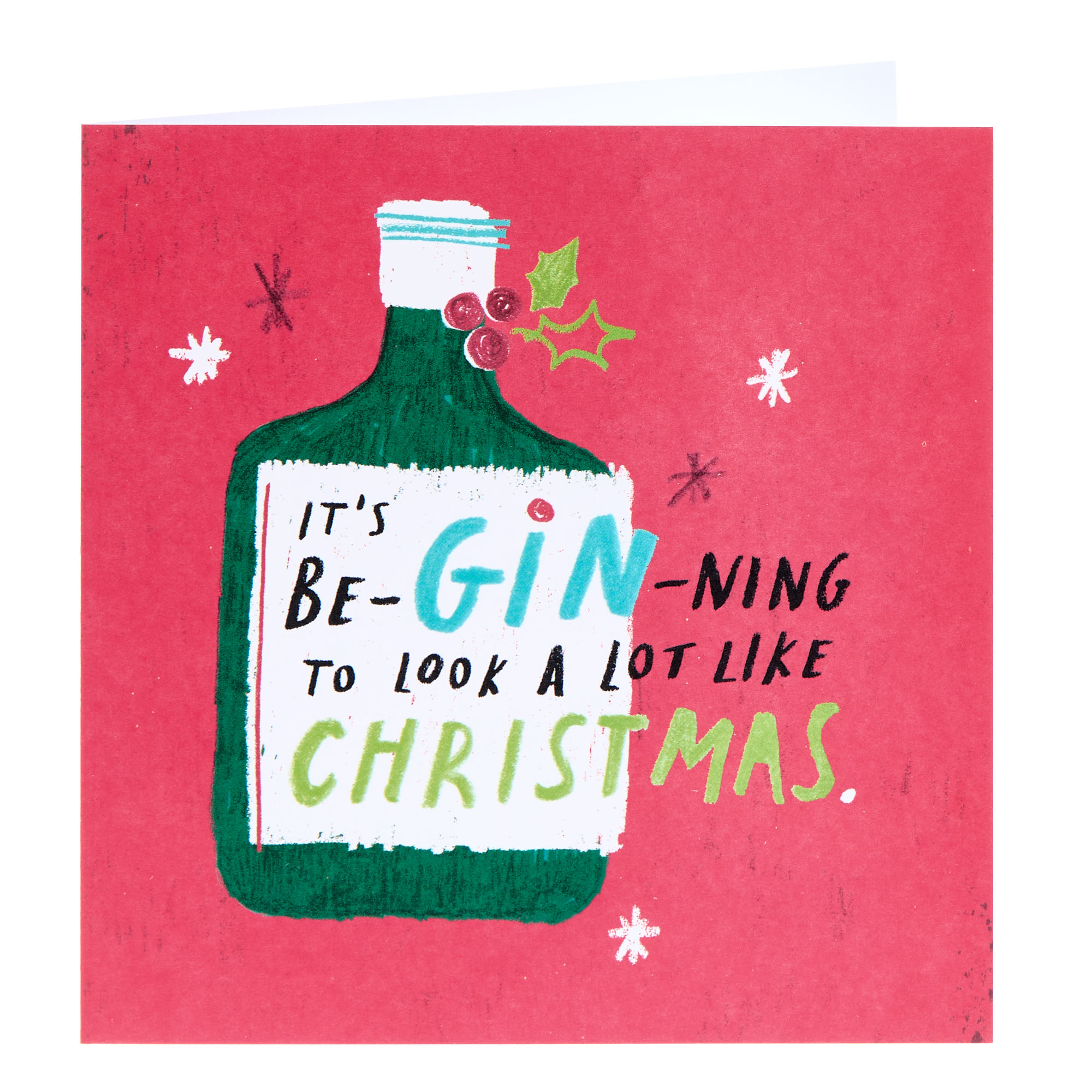 It's Be-gin-ning To Look A Lot Like Christmas Card