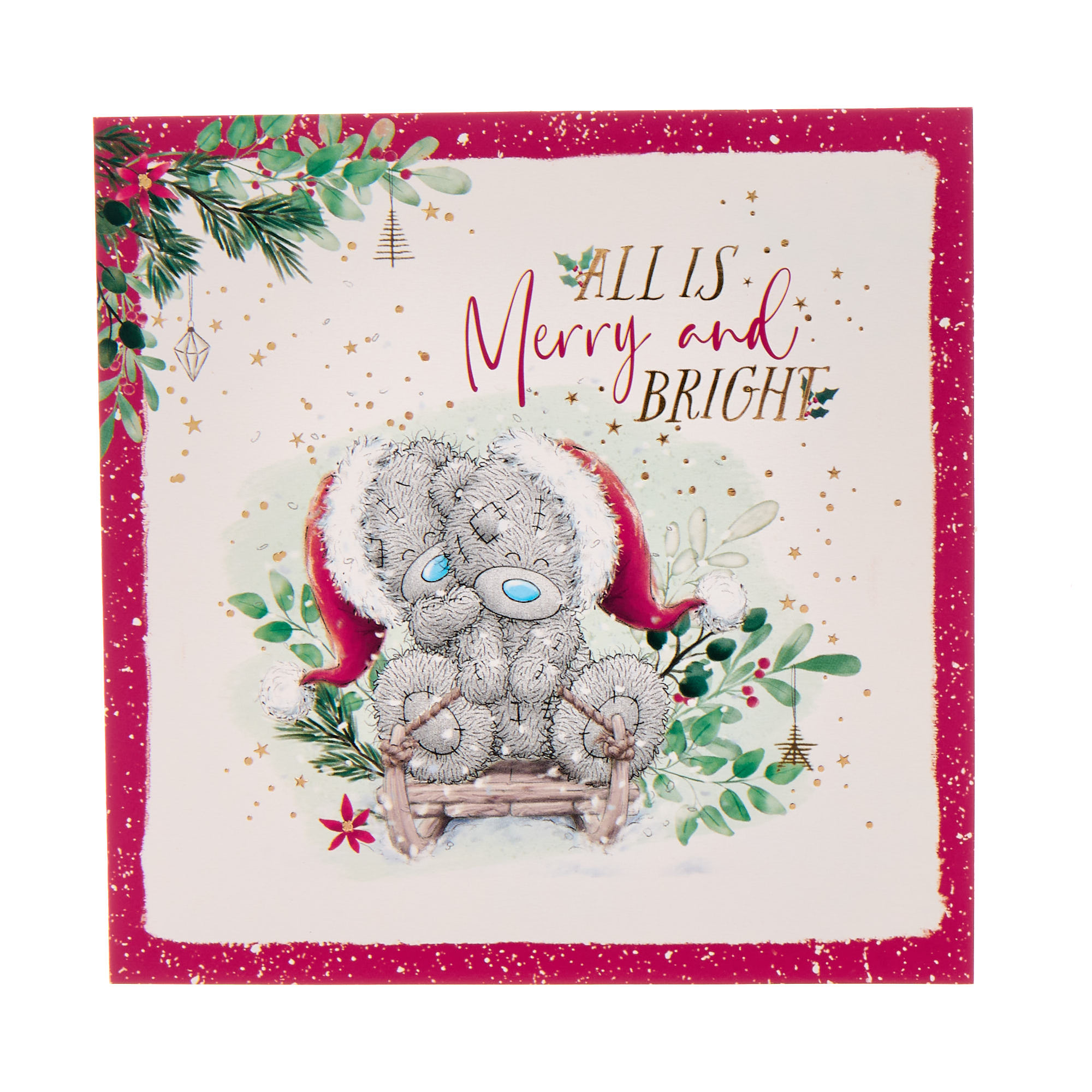 Me To You Tatty Teddy Christmas Cards - Pack of 12 (2 Designs)