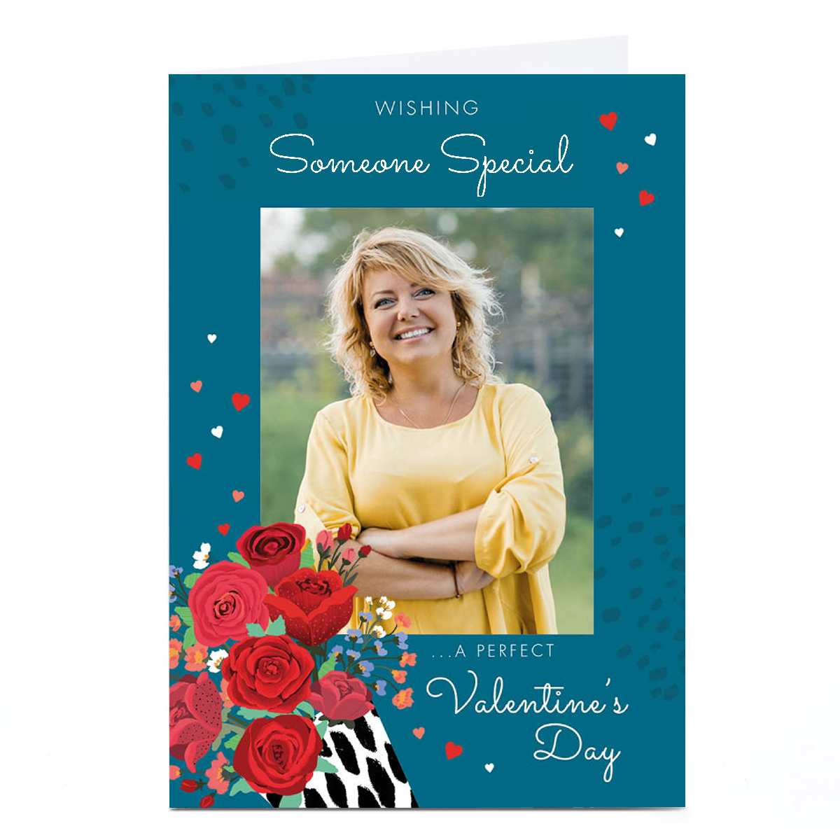 Photo Valentine's Day Card - Roses, Someone Special