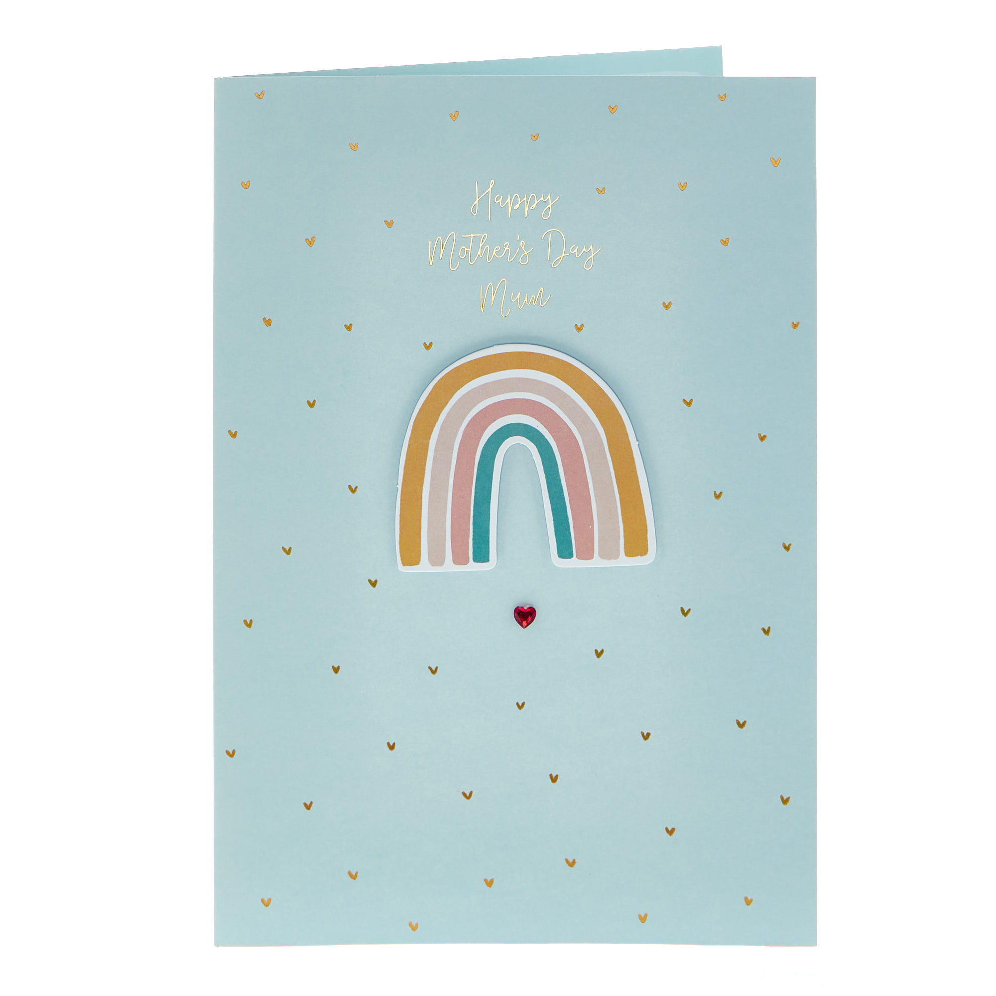 Mum Pastel Rainbow Mother's Day Card