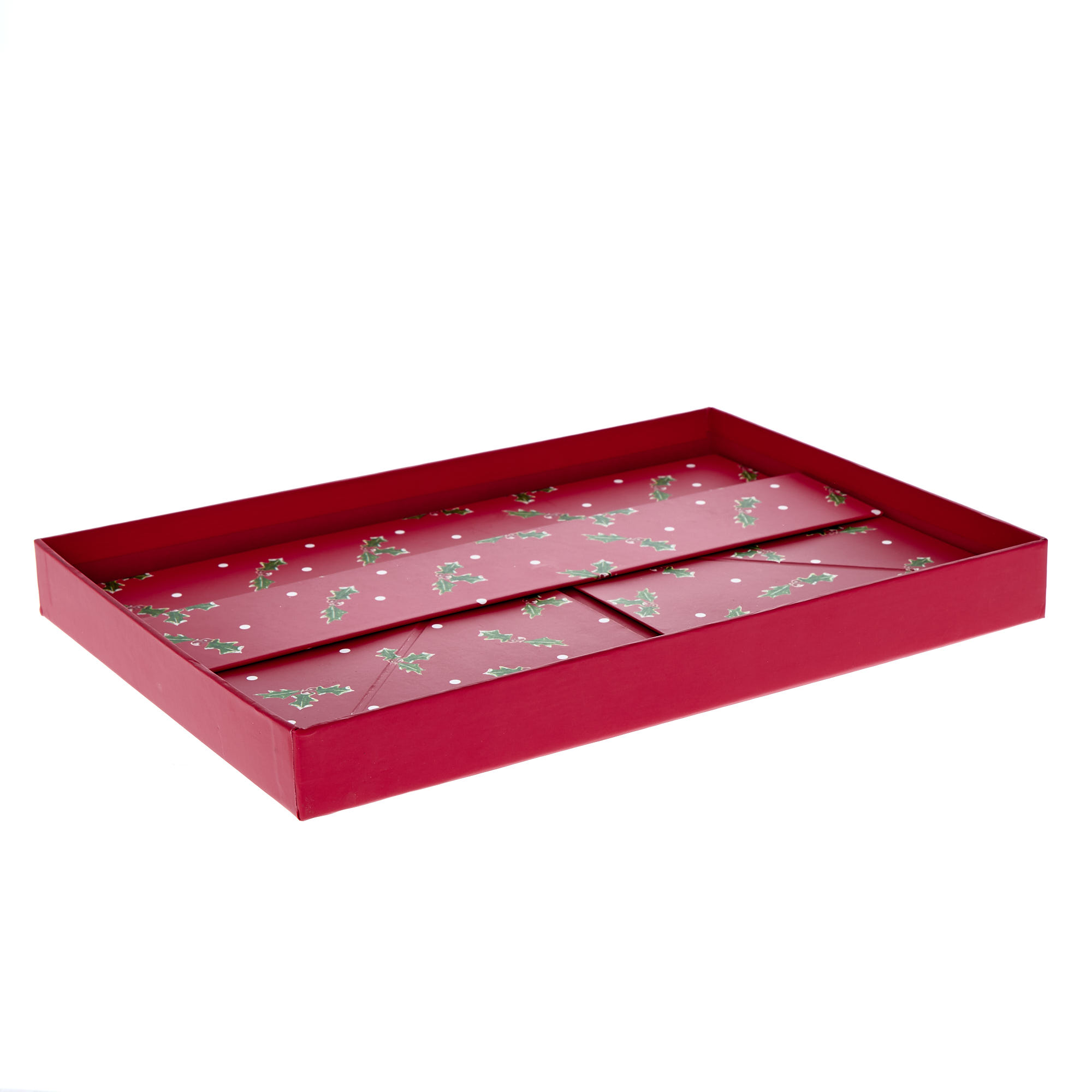 Festive Wreath Medium Collapsible Christmas Gift Box