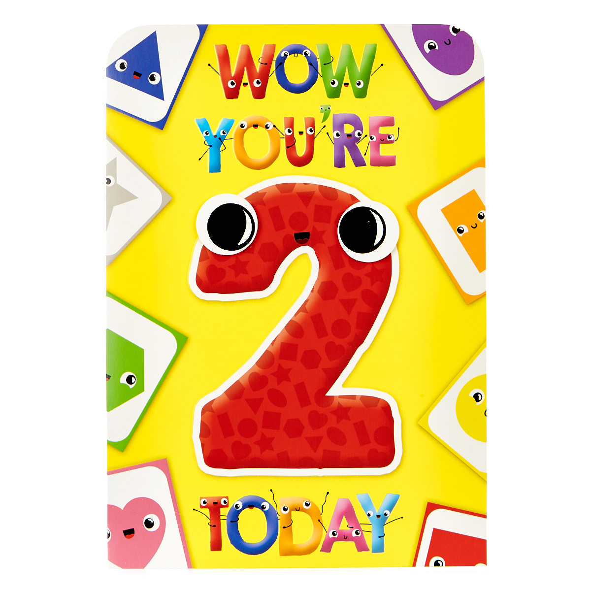 Buy 2nd Birthday Card & Memory Matching Game for GBP 1.79 | Card Factory UK