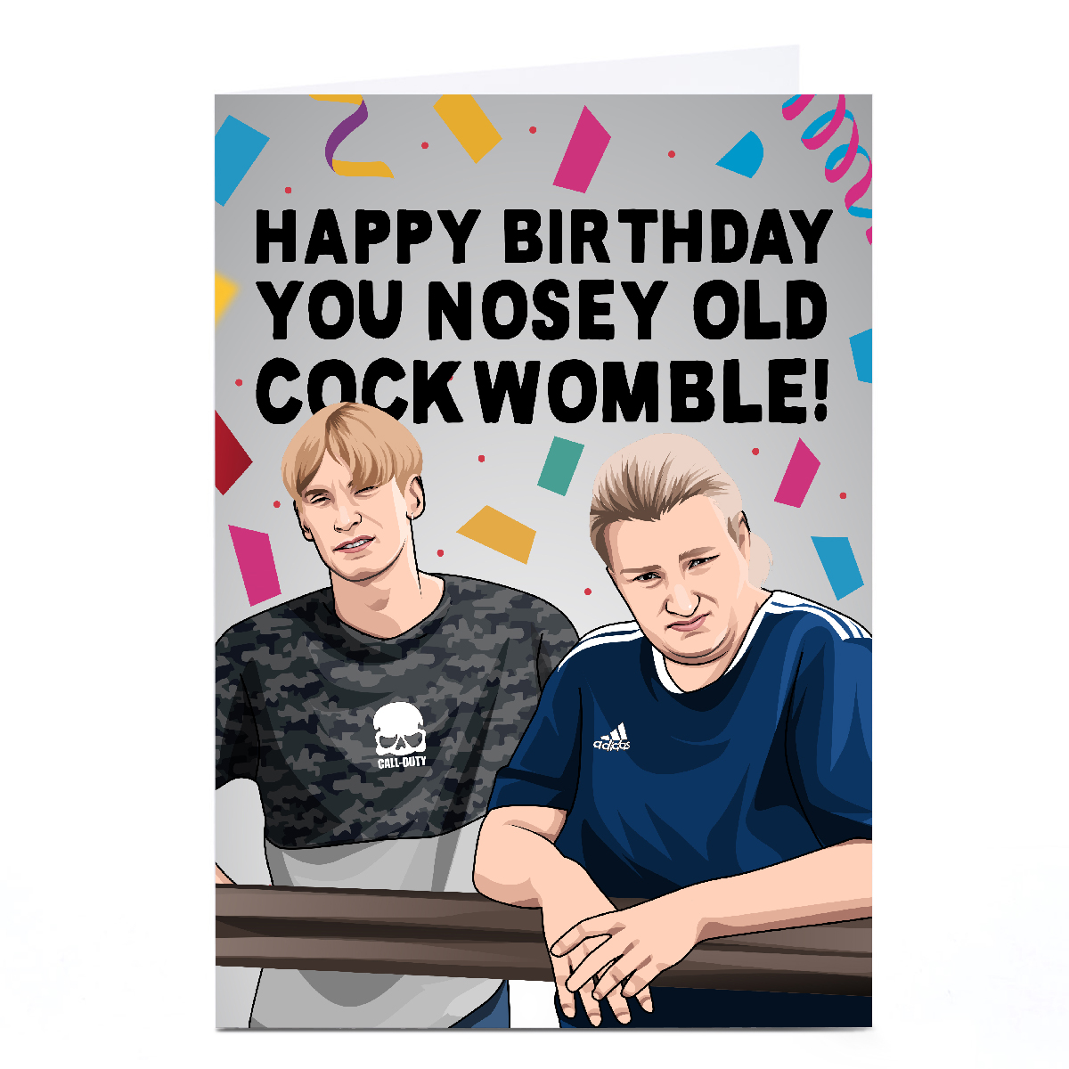 Buy Personalised All Things Banter Birthday Card Nosey Womble For Gbp 229 Card Factory Uk 4548