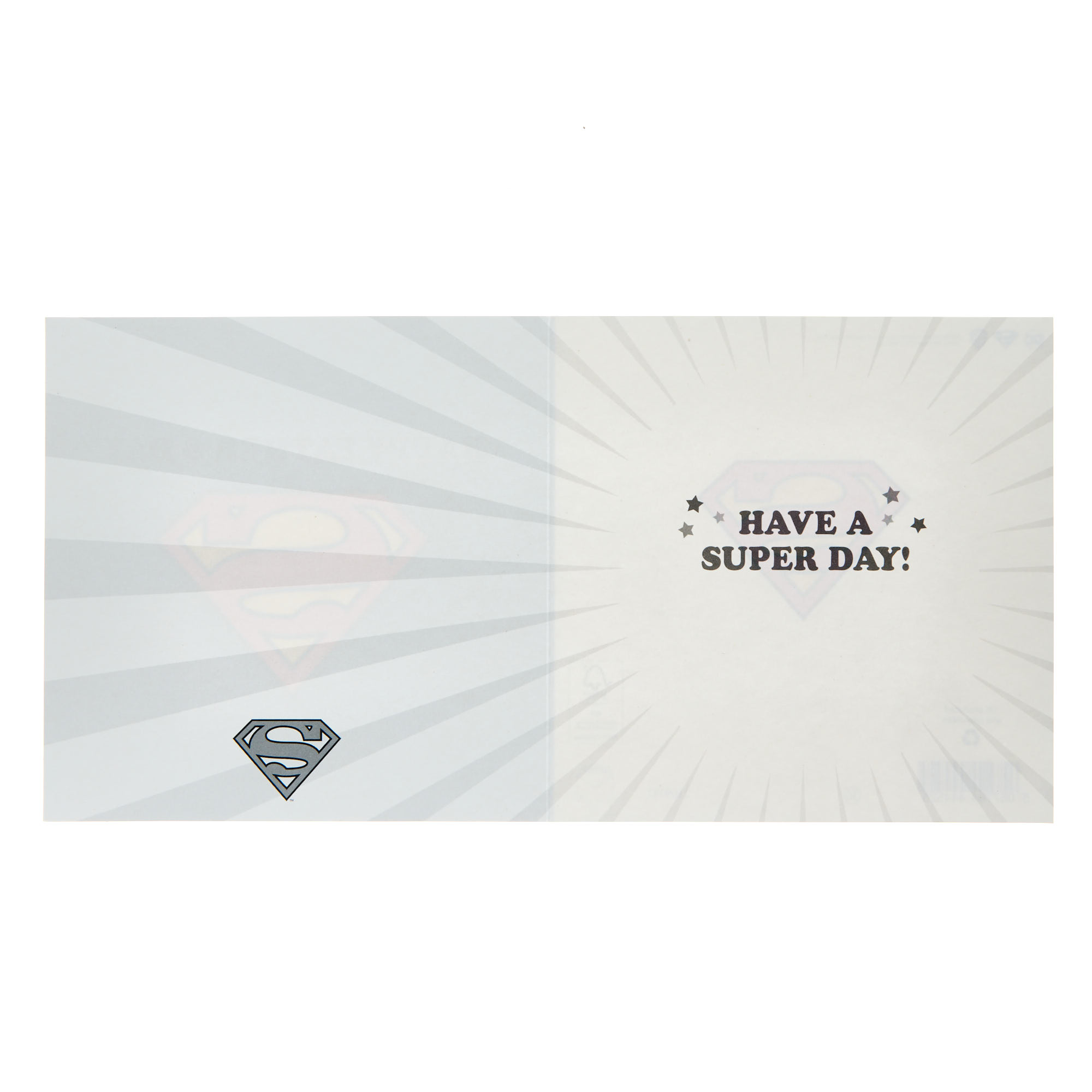 Superman Logo Happy Father's Day Card