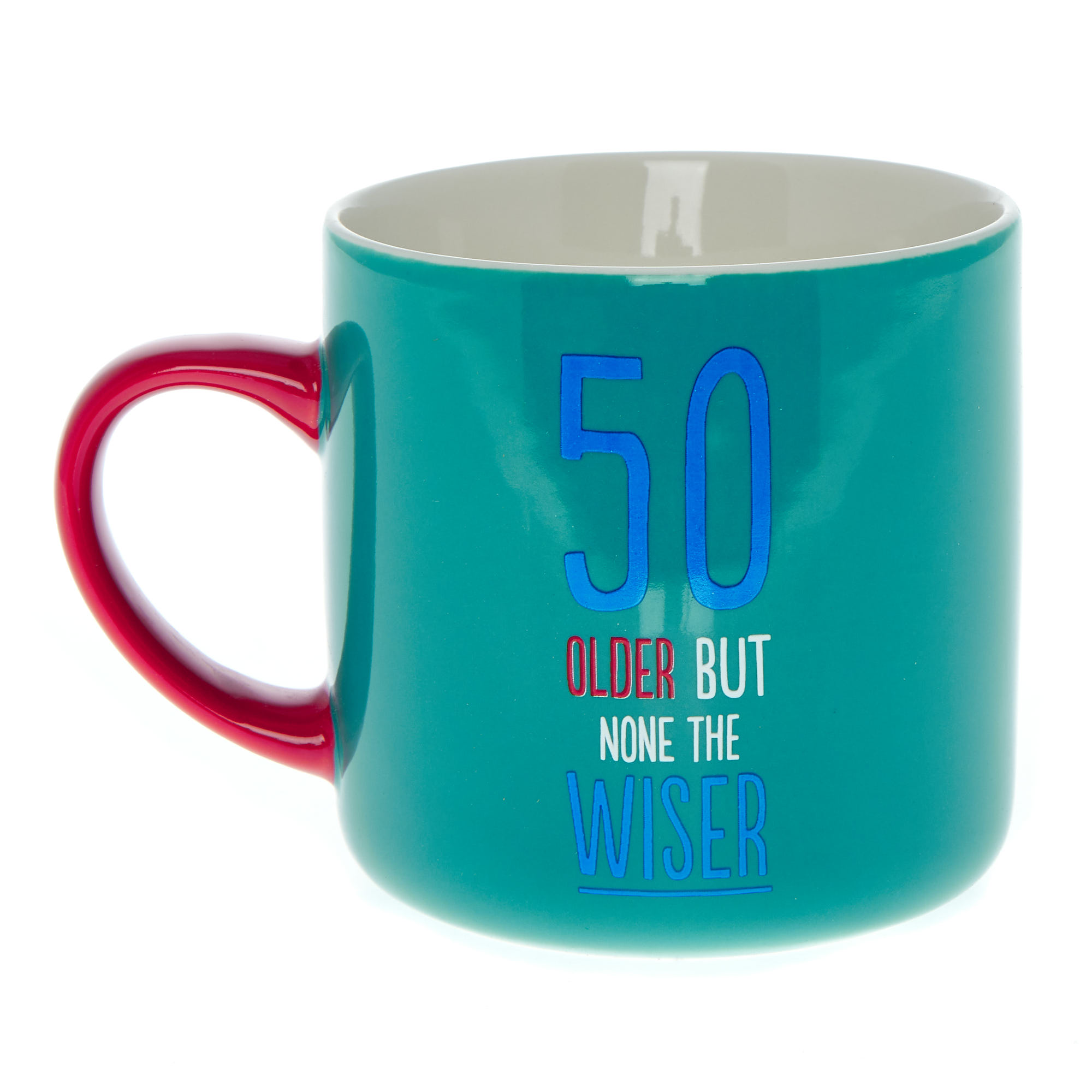 Buy None the Wiser 50th Birthday Mug for GBP 3.99 | Card Factory UK