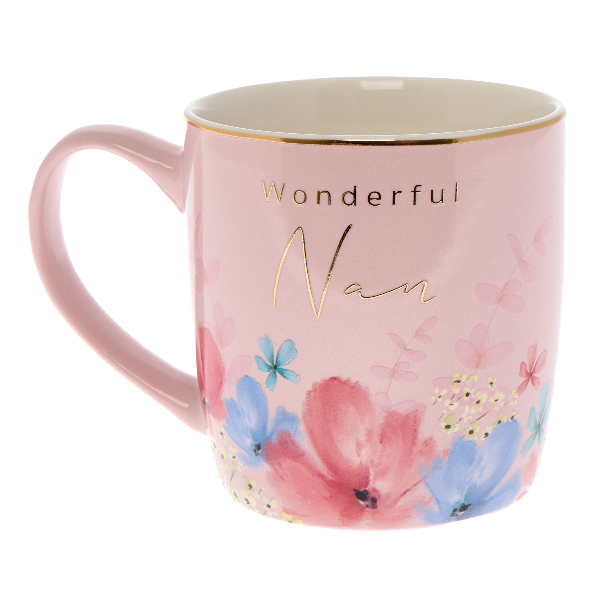 Wonderful Nan Floral Mug In A Box