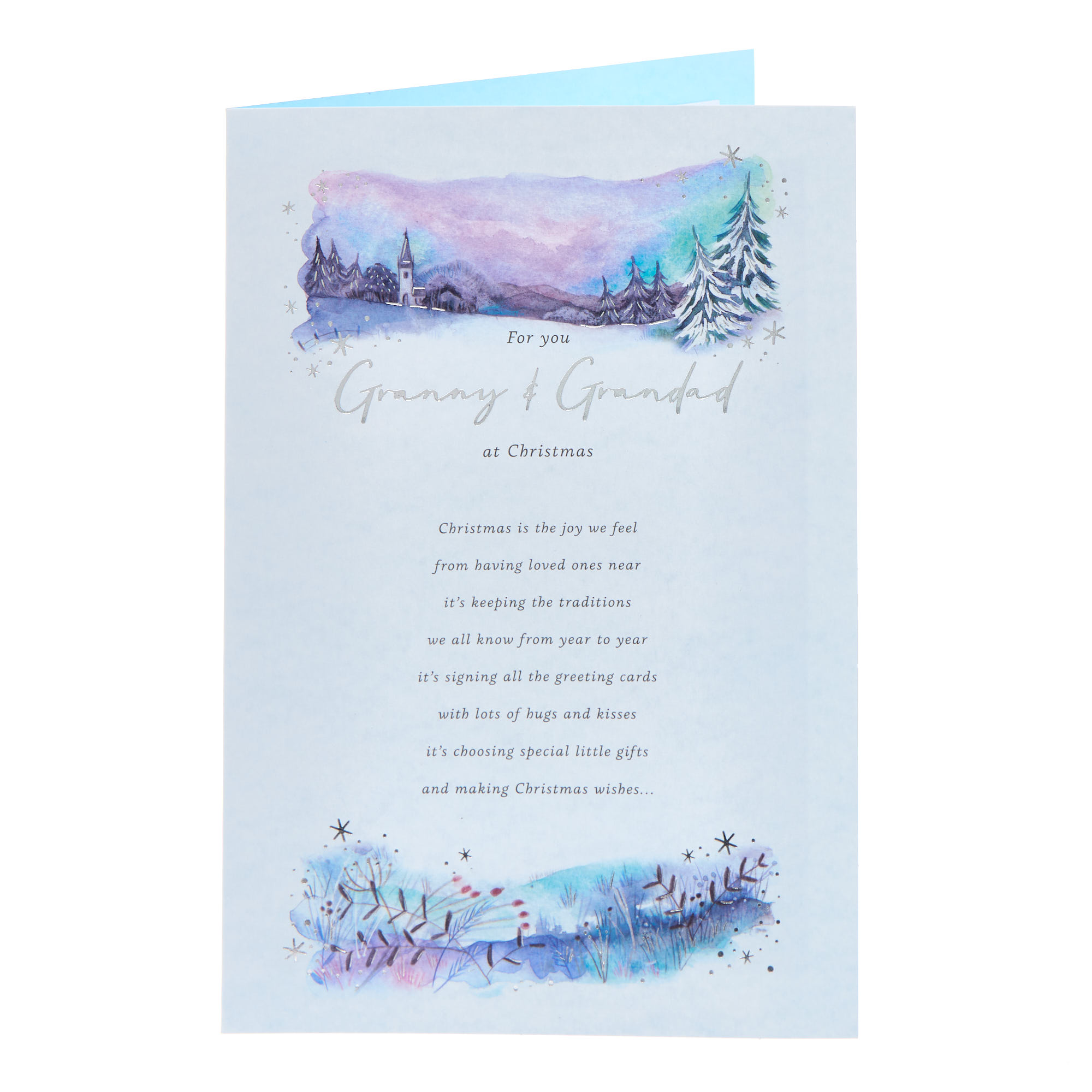 Granny & Grandad The Joy We Feel Christmas Card