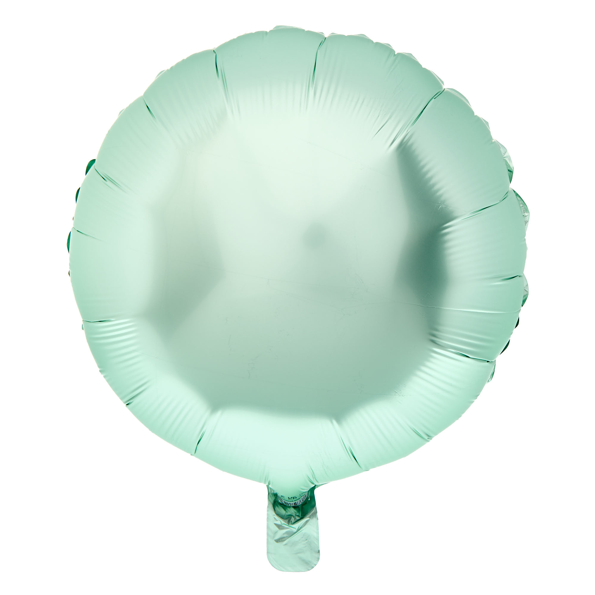 Silk Lustre Round Mint Green 18-Inch Foil Helium Balloon