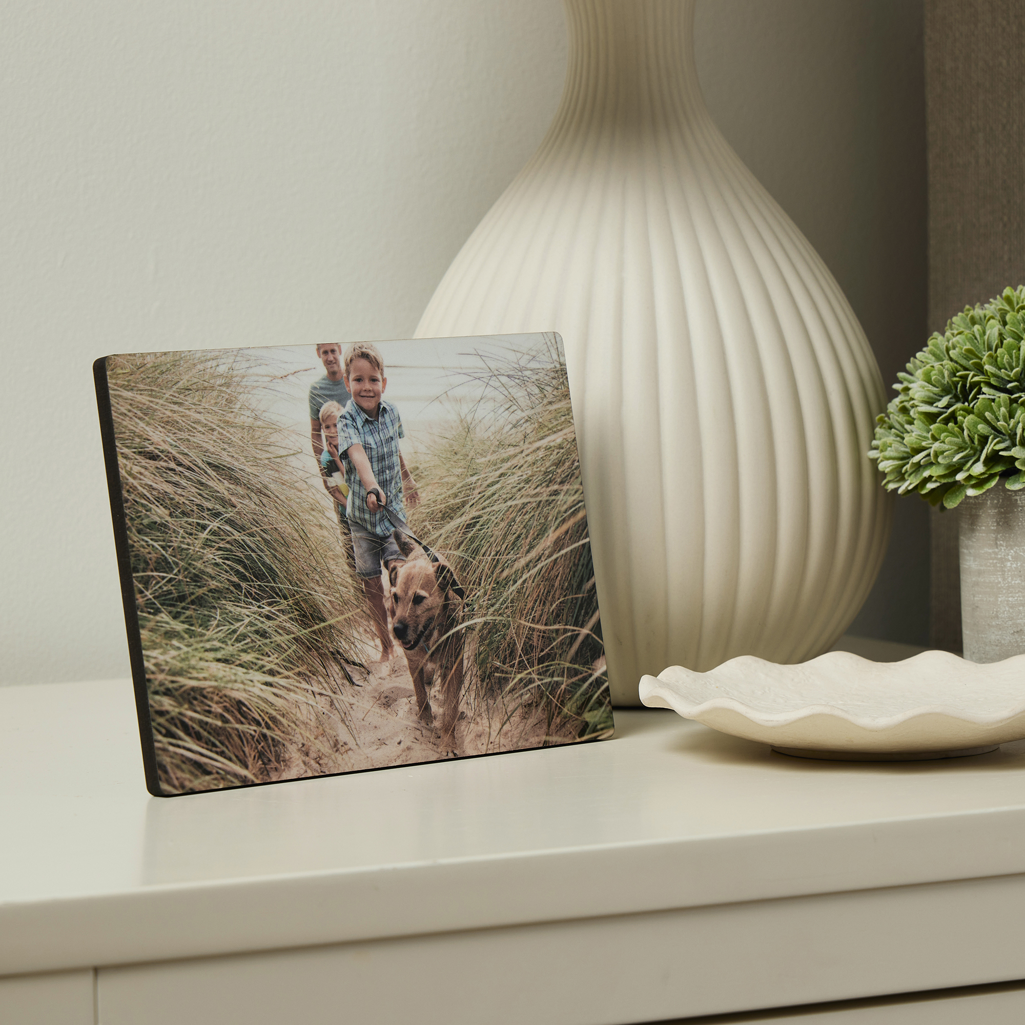 Personalised Wooden Landscape Photo Panel 18cm x 13cm